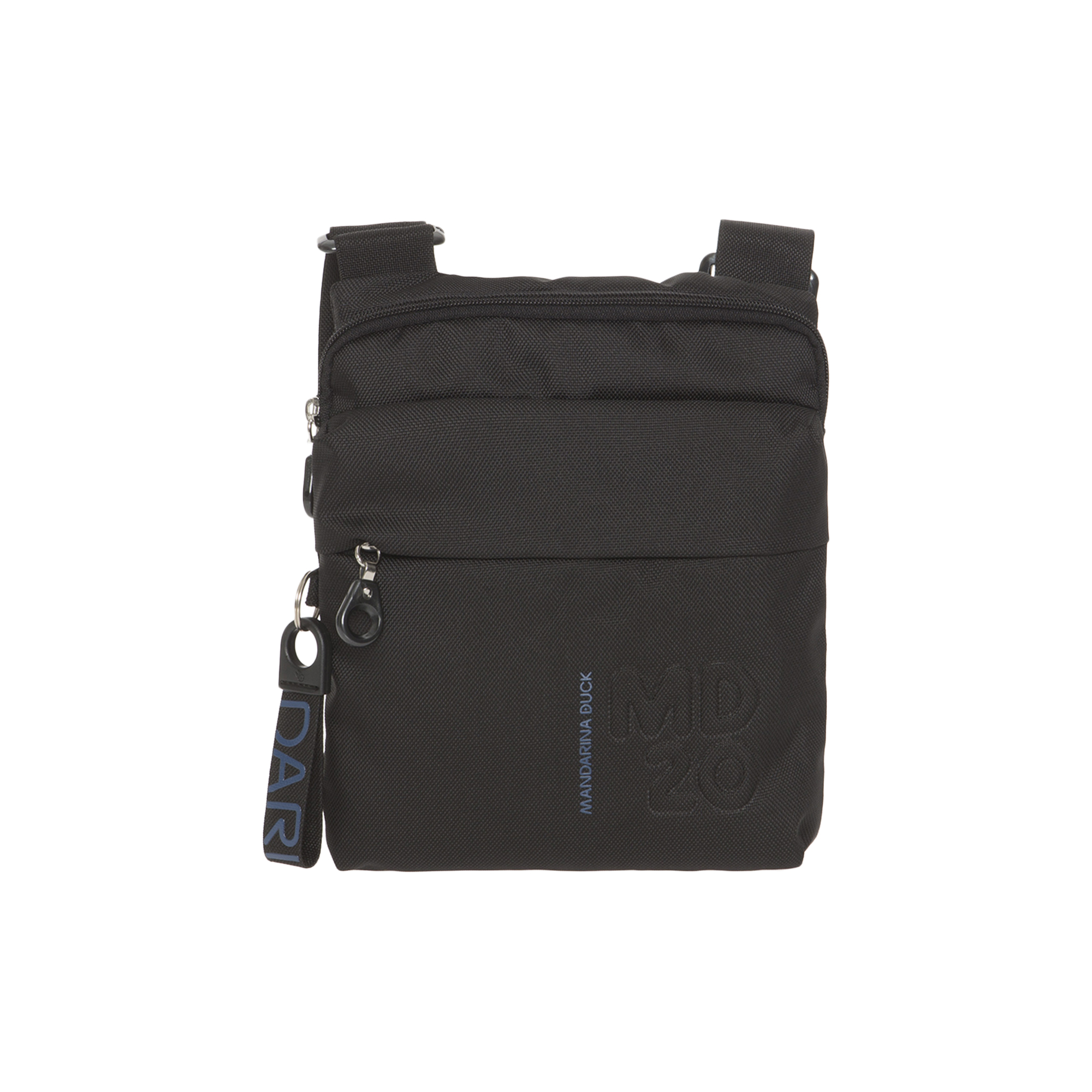 Mandarina Duck - MD20 Crossbody Bag, black - H: 23 x B: 21,5 x D: 4 cm.