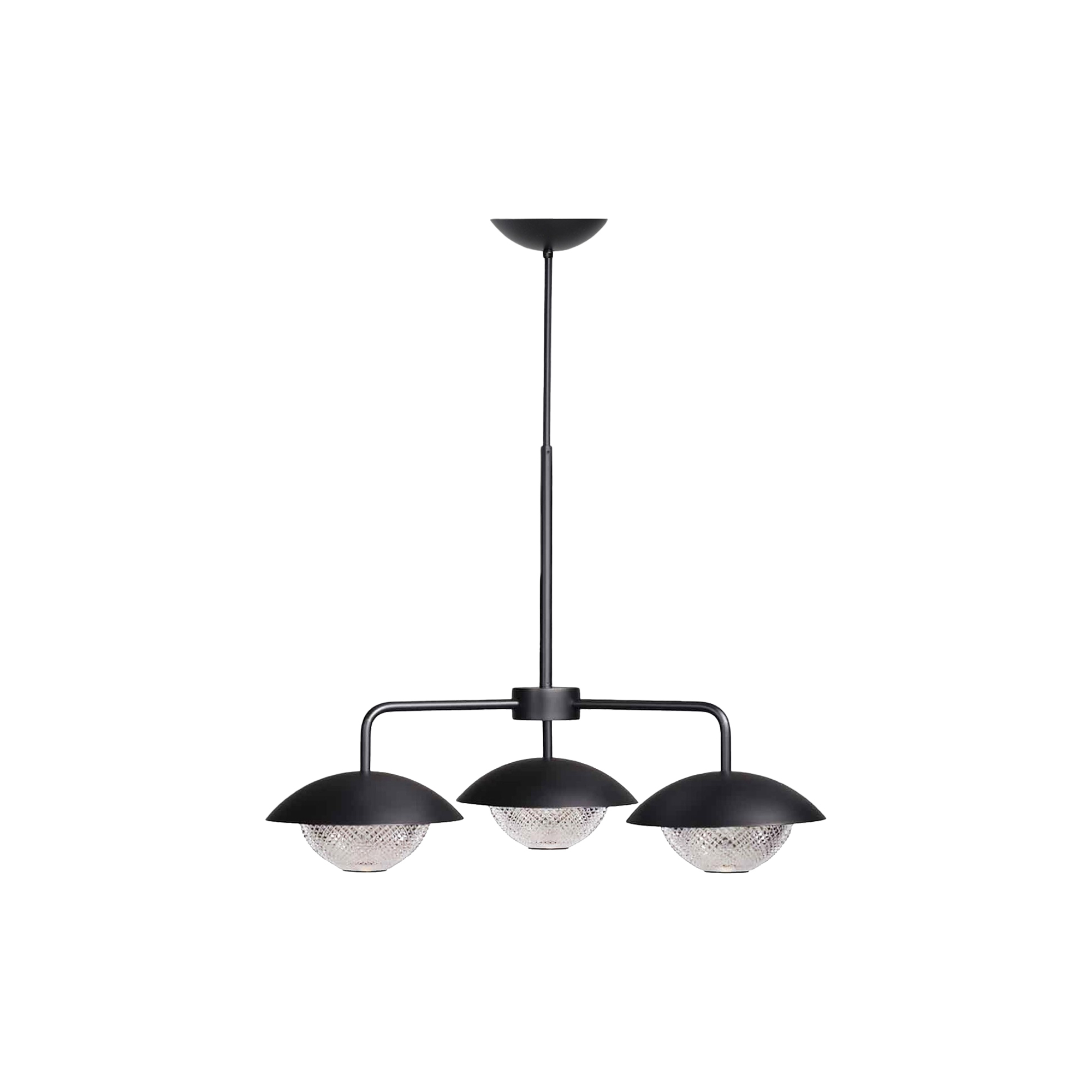 Rubn - Grace 3 Chandelier, black
