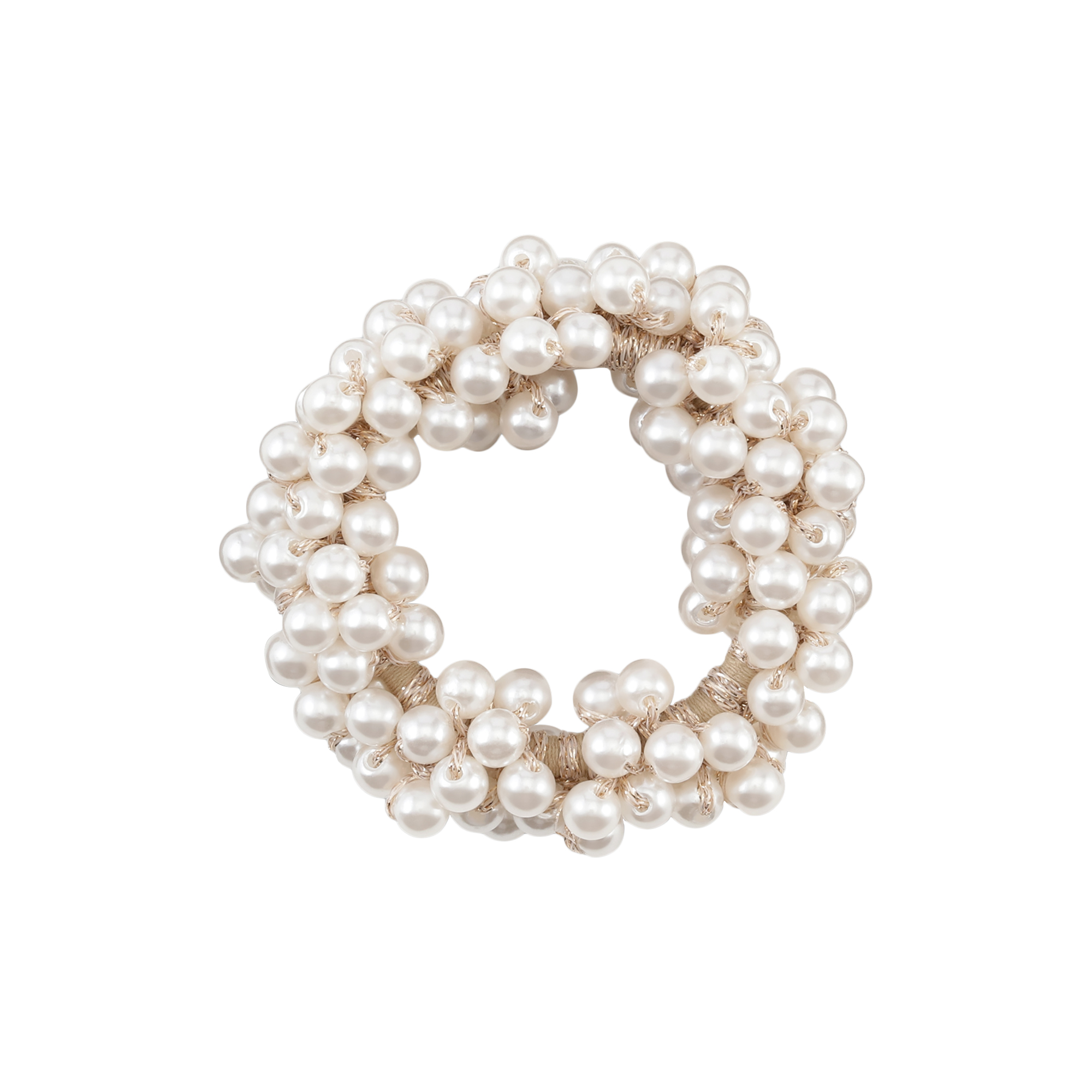 SUI AVA - Classic Pearl Elastic, beige