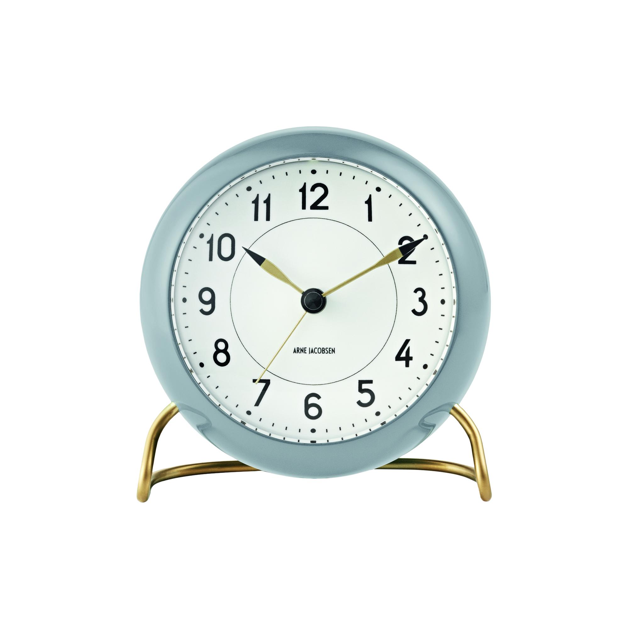 Arne Jacobsen Clocks - Station bordur, grå - Ø11 cm