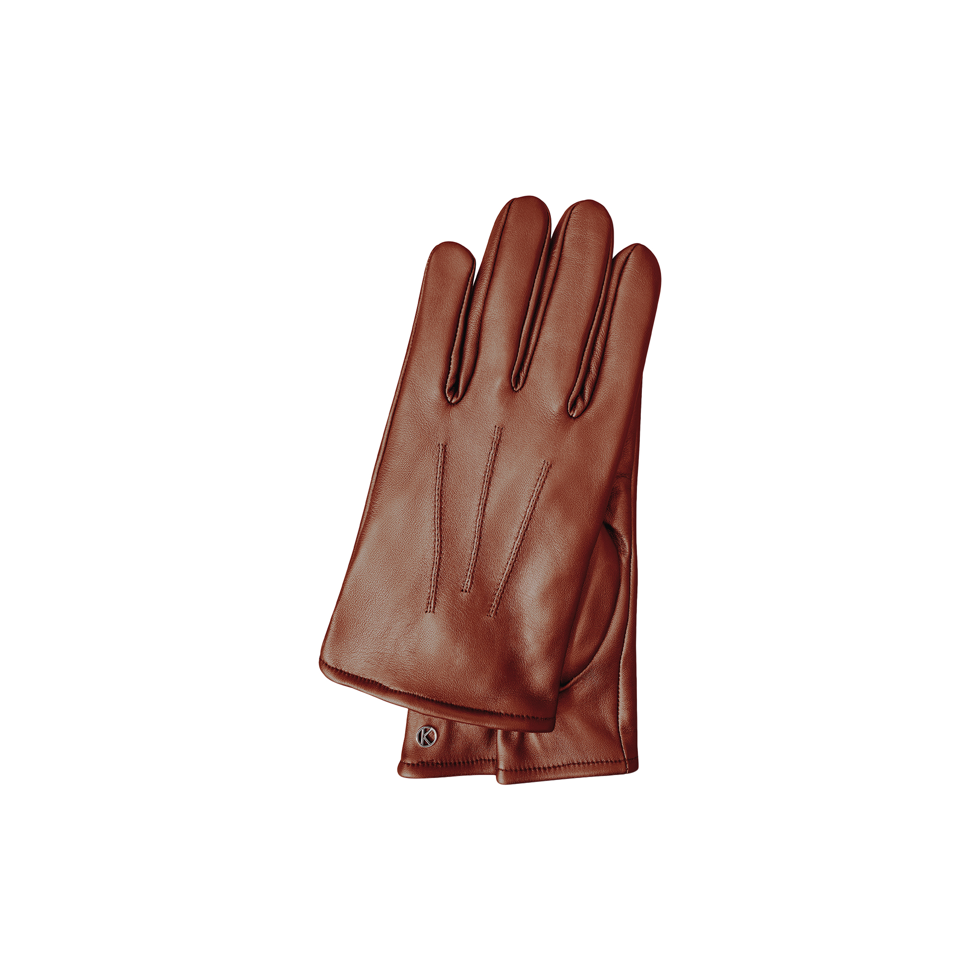 Kessler - Liam læderhandske, tobacco - 8.5