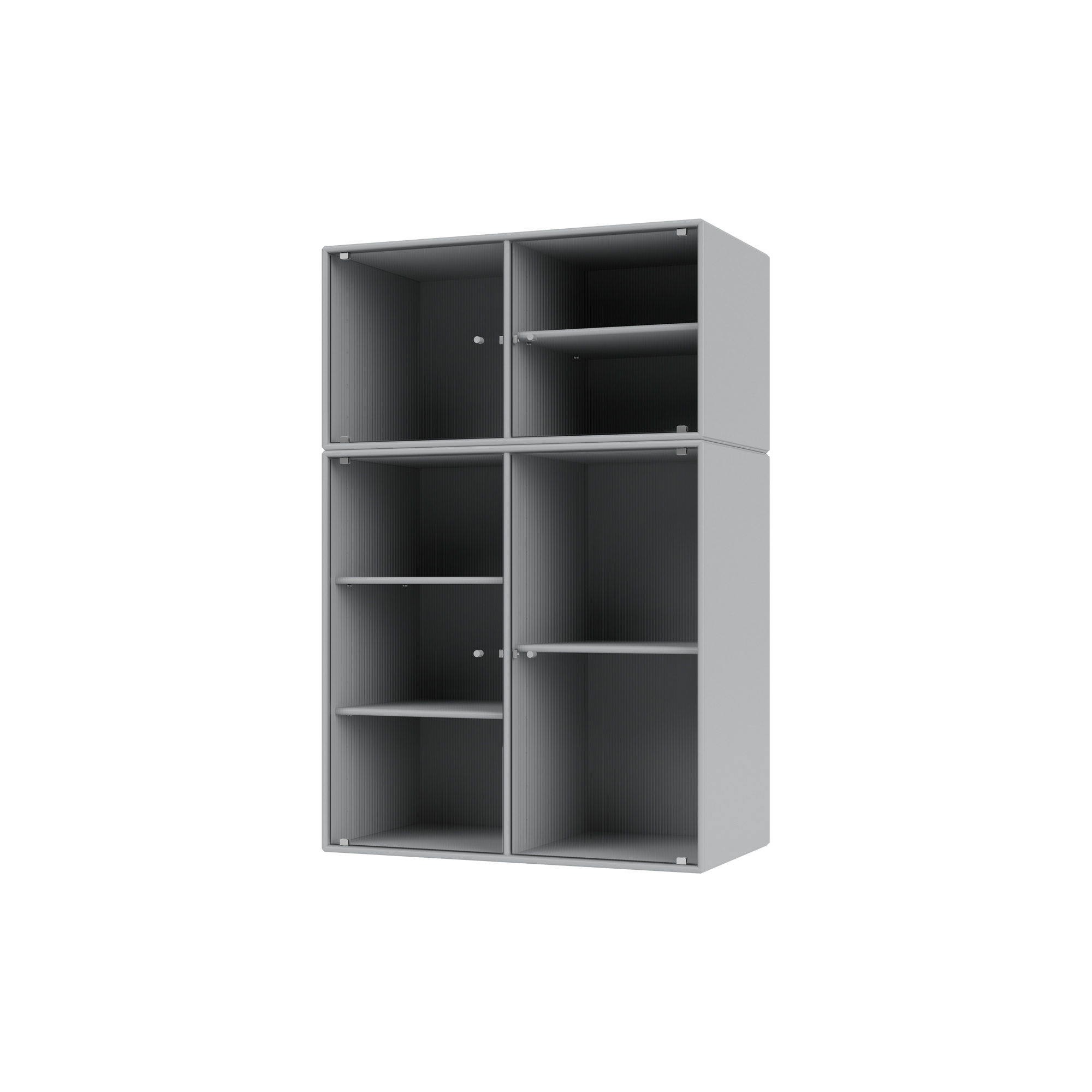 Montana Furniture - RIPPLE III vitrineskab, 02 fjord