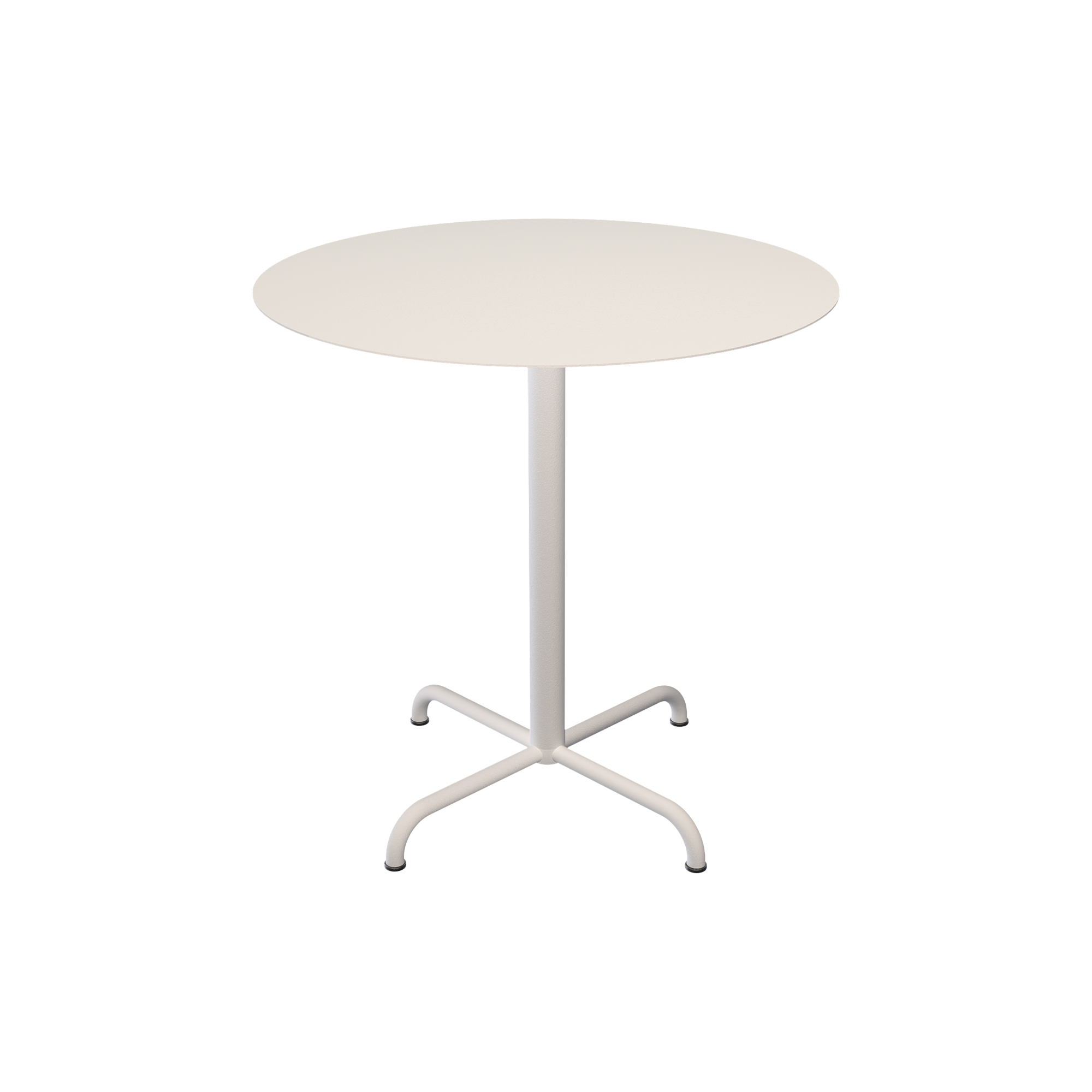 HOUE - PICO Café Table with 4 Star Base Ø 74, muted white