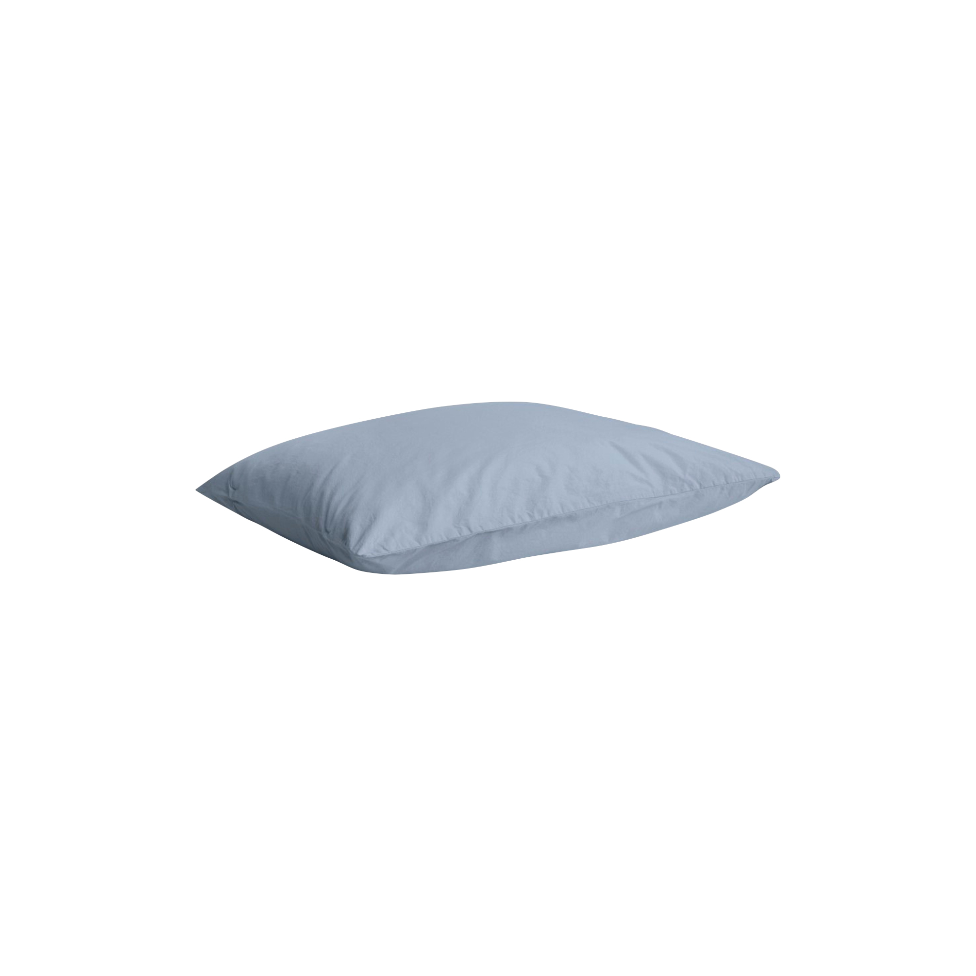 Sekan - Satin pudebetræk, dueblå - 60x63 cm