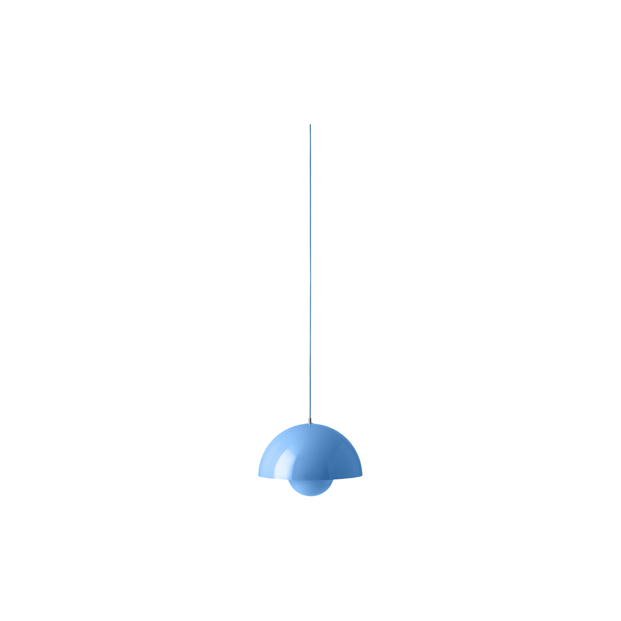 &Tradition - Flowerpot VP7 Pendant, swim blue - H: 27 x Ø 37 cm.