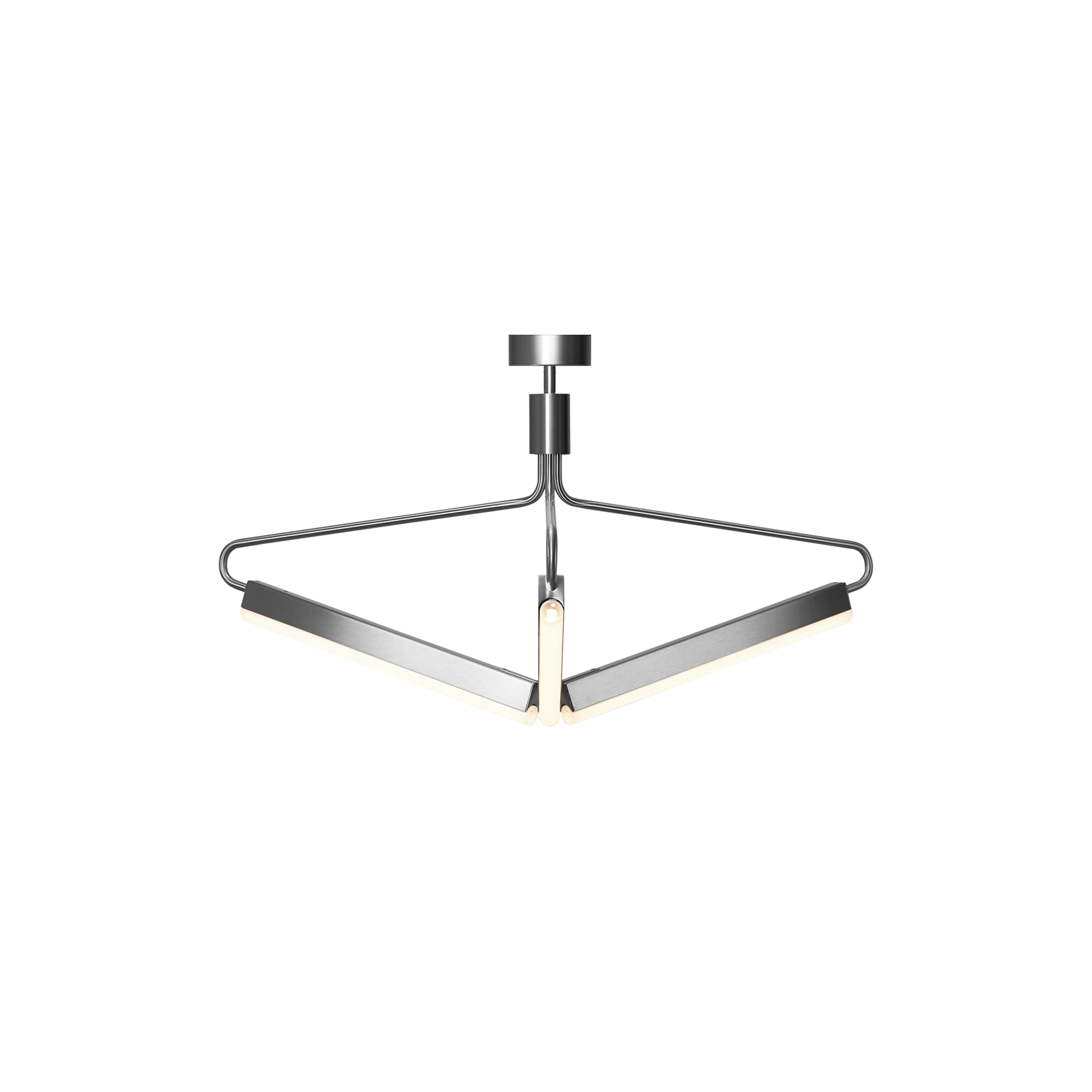 Rubn - Angel 3 500 Wide Chandelier, steel