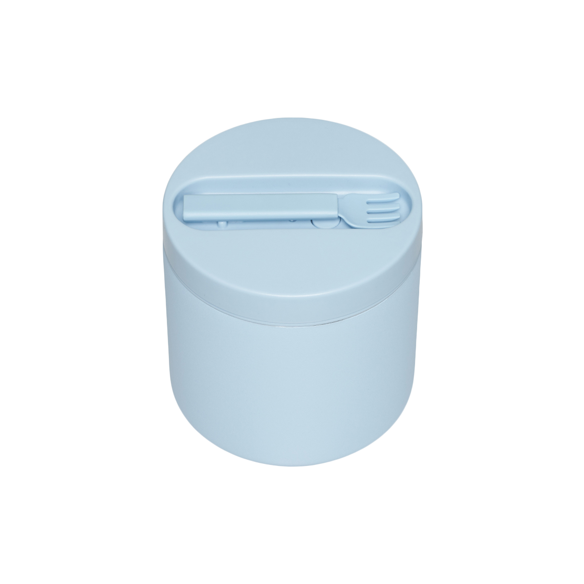 Design Letters - Termo rejsemadkasse, light blue - H. 11,4 cm.