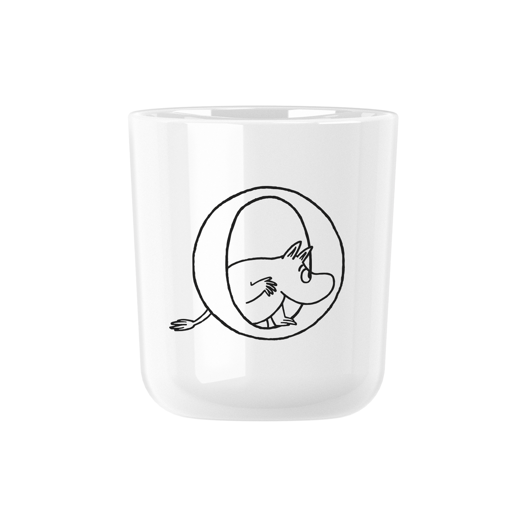 RIG-TIG - Moomin ABC kop O, moomin white - O