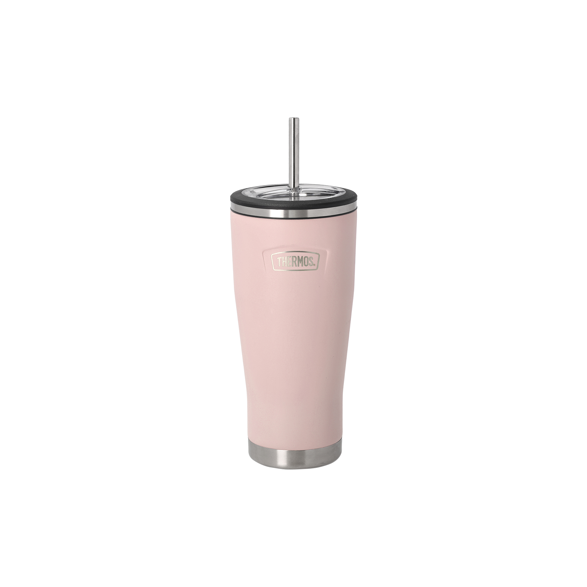Thermos - Termokrus med sugerør, lyserød