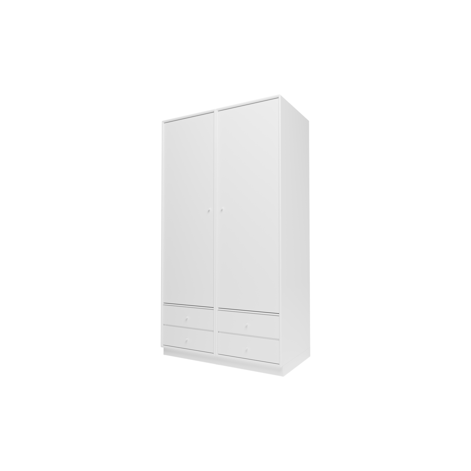 Montana Furniture - Montana Wardrobe ATTIRE IIII, 101 new white