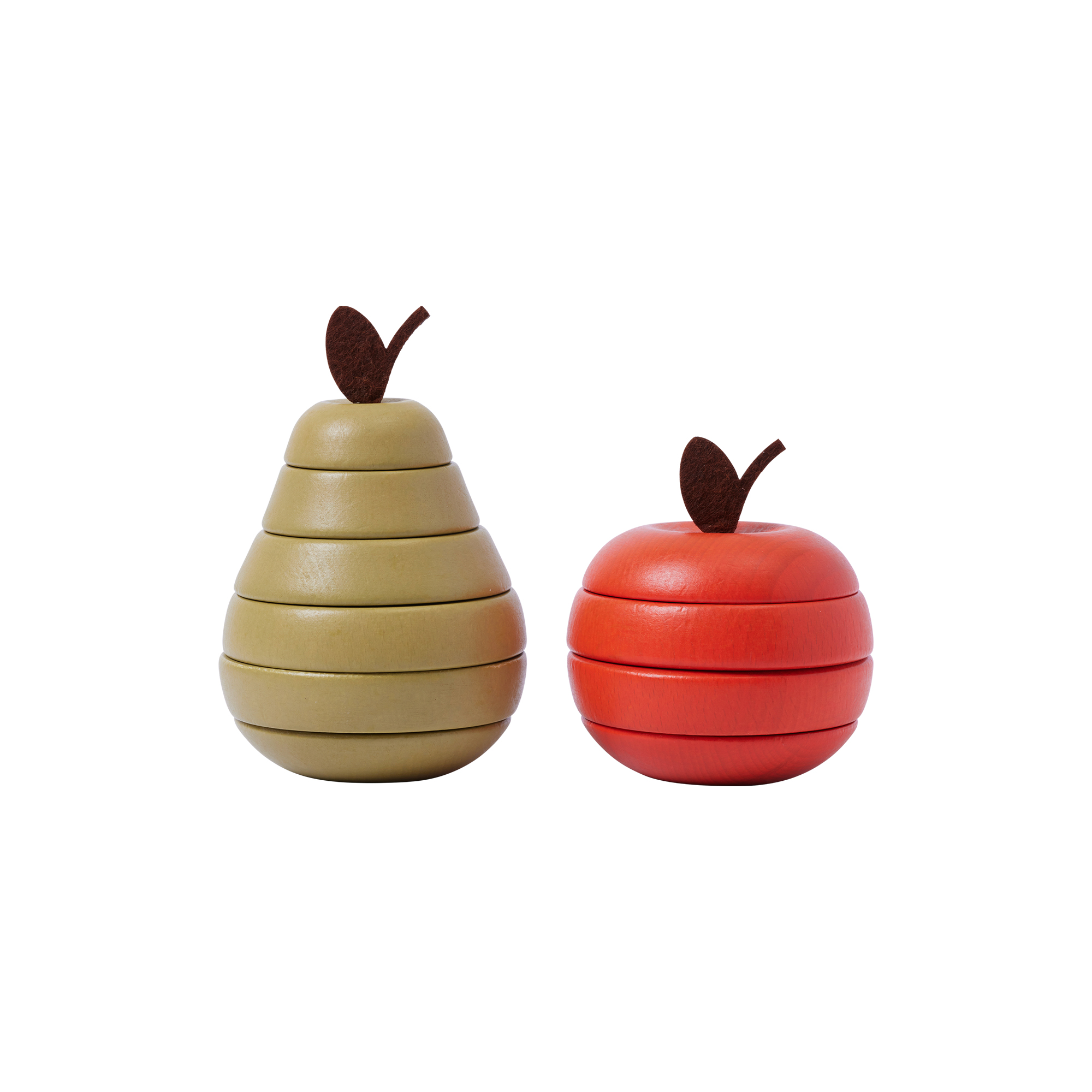 Ferm Living - Stacking Apple and Pear Set