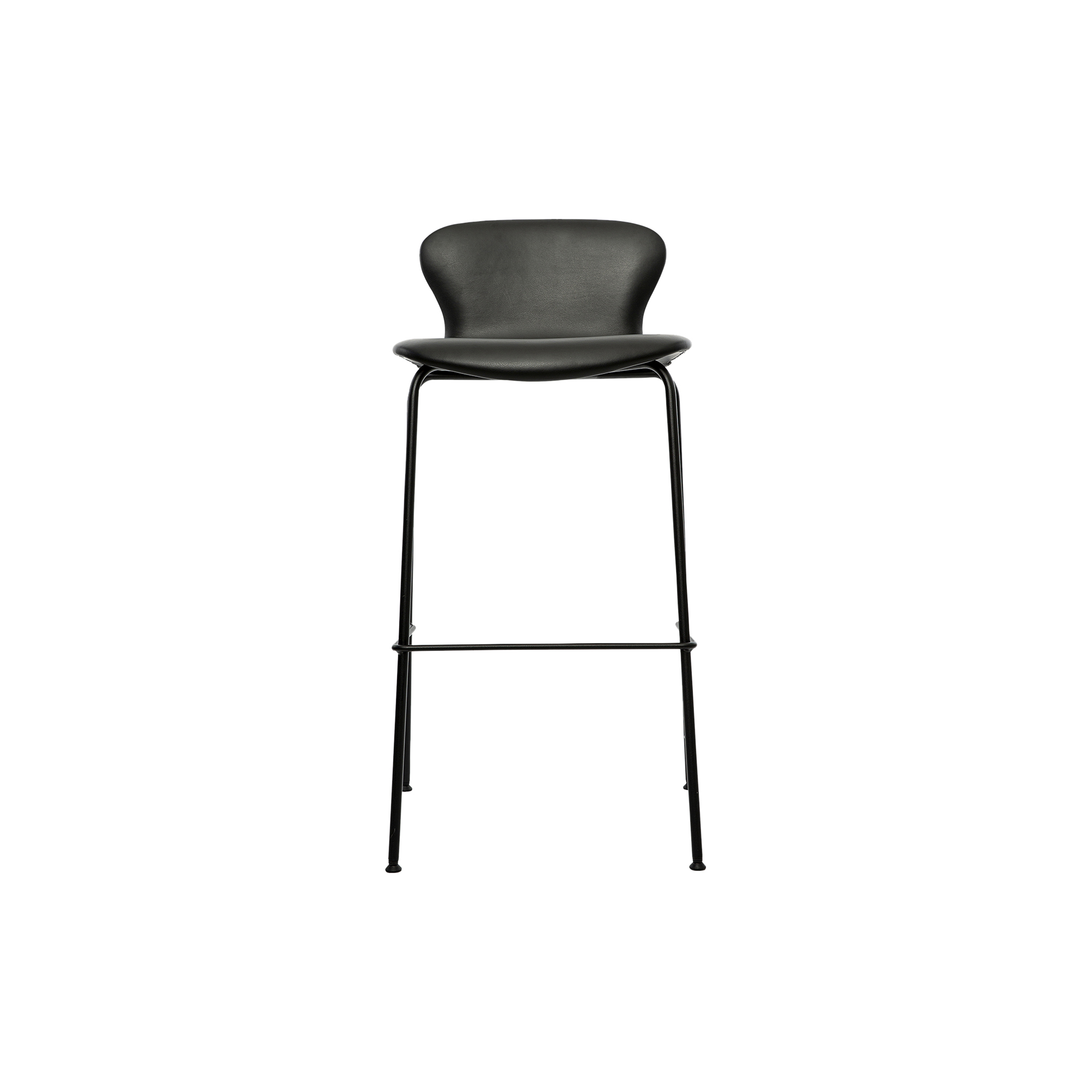 Bruunmunch Furniture - PLAY Chair Low Back Bar stol, sort, PLAYchair