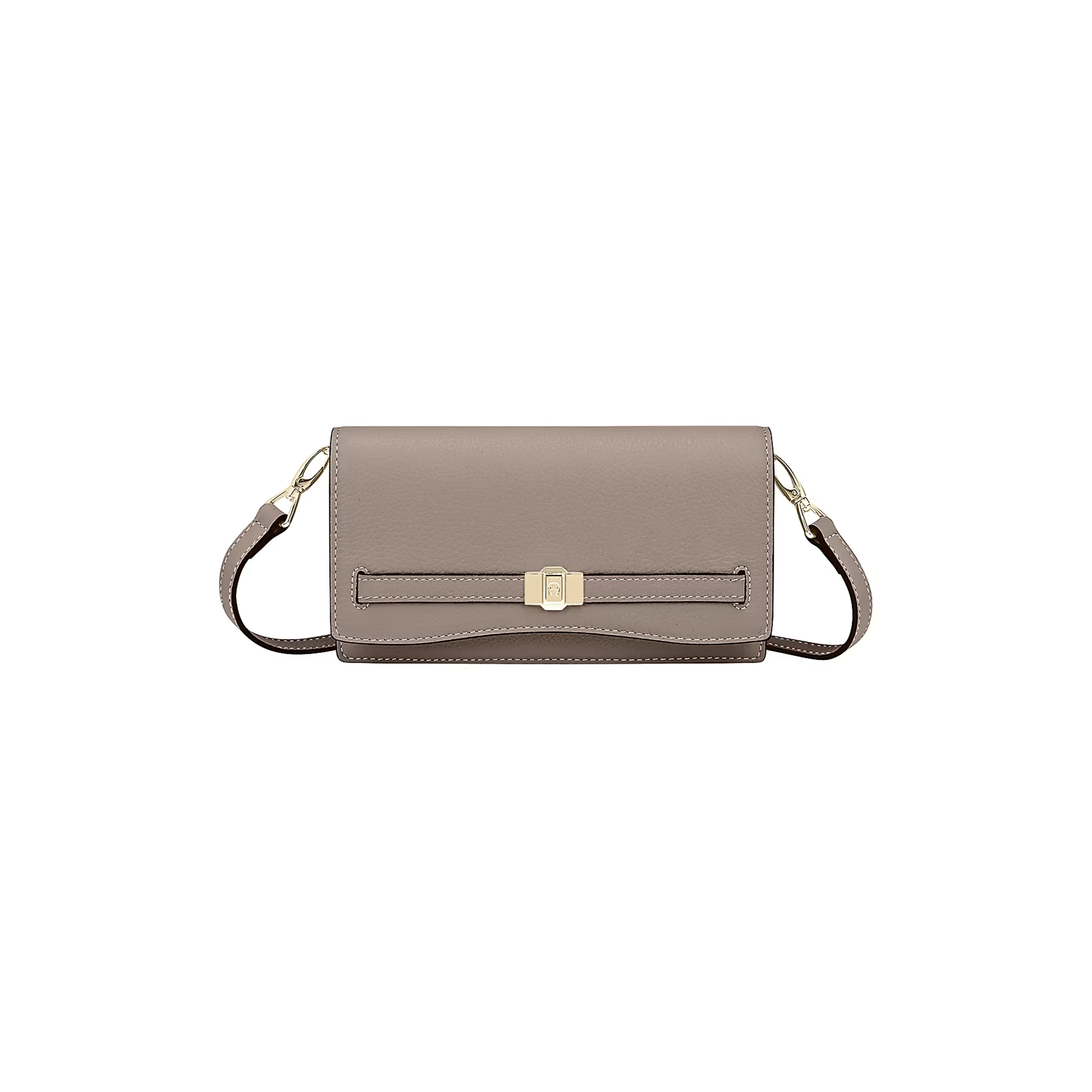 Aigner - Farah Wallet on Leather Strap, taupe