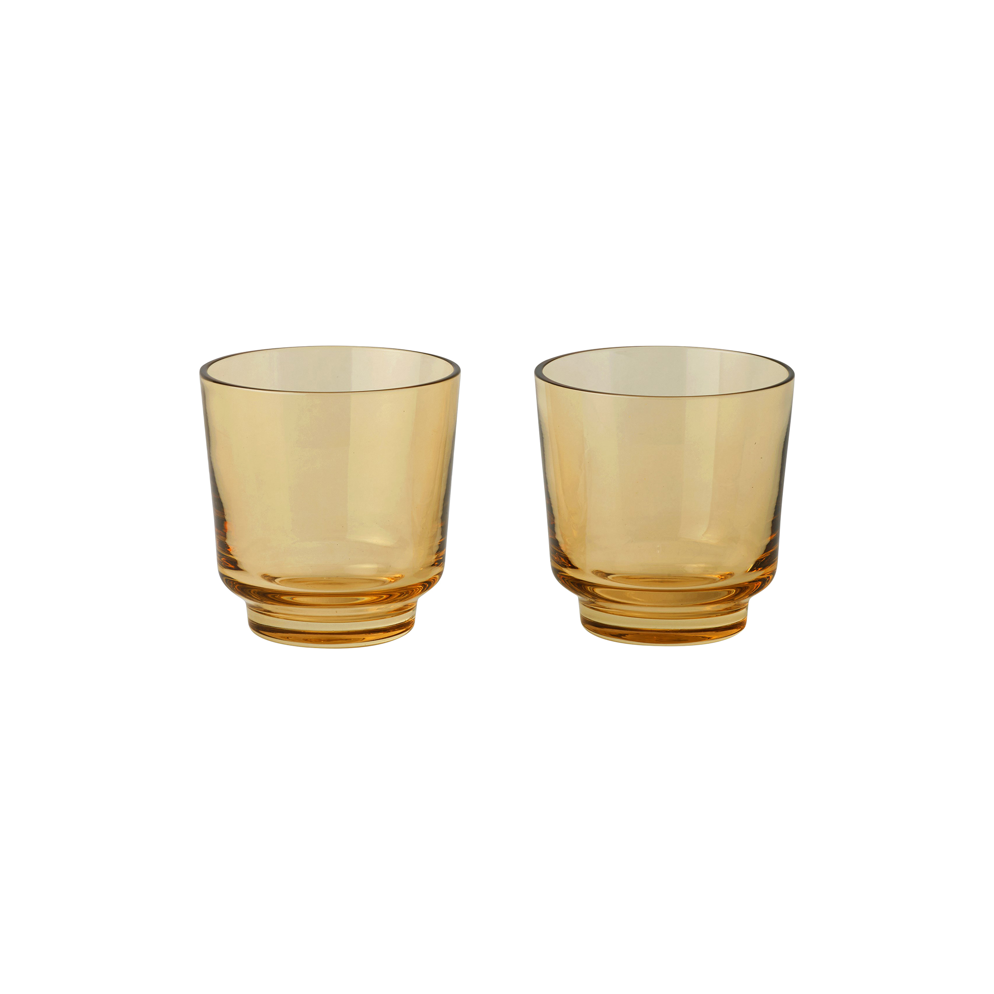 Muuto - Raise Glasses 2 pcs., burnt orange - 20cl