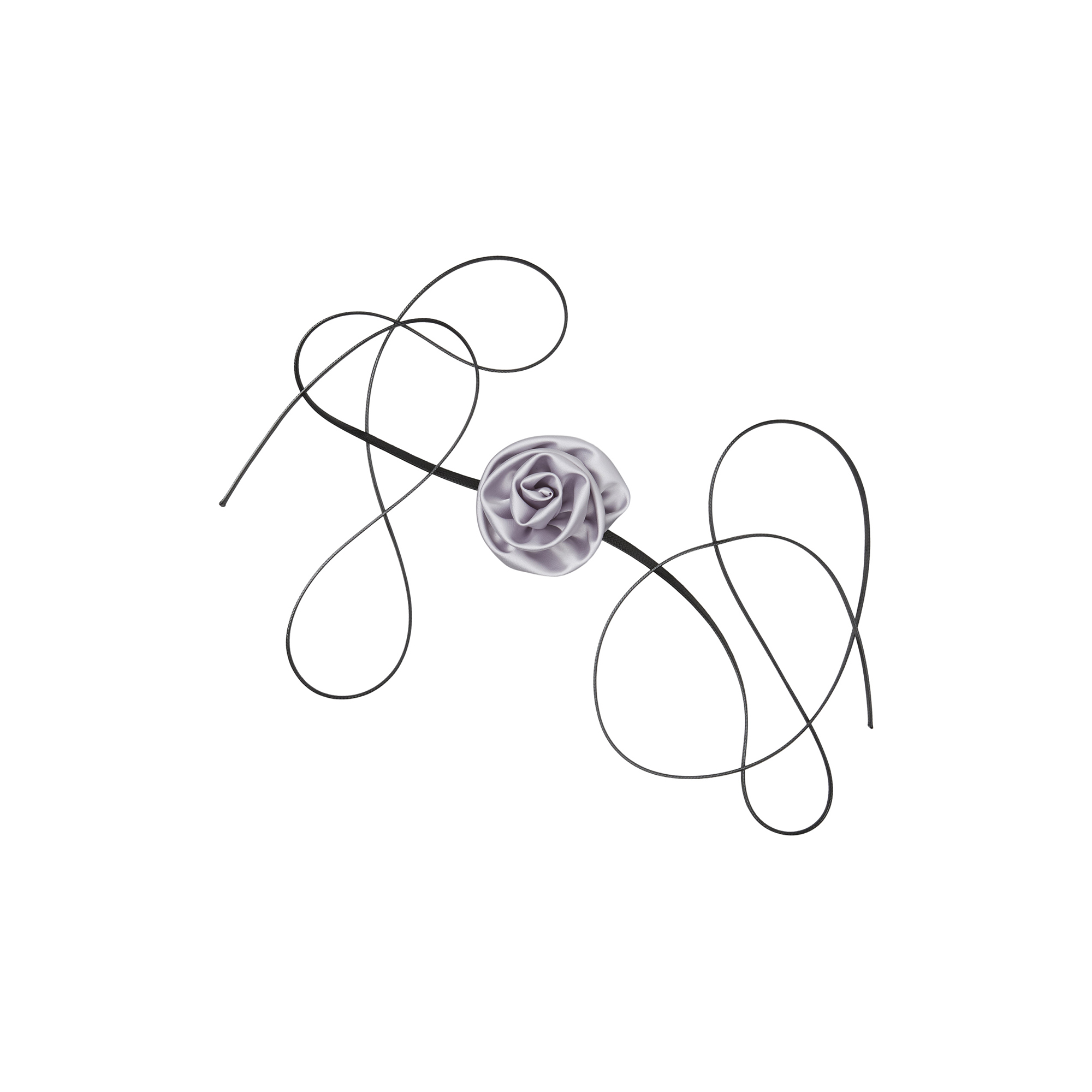 Becksöndergaard - Luster Flower Choker, silver - One-size