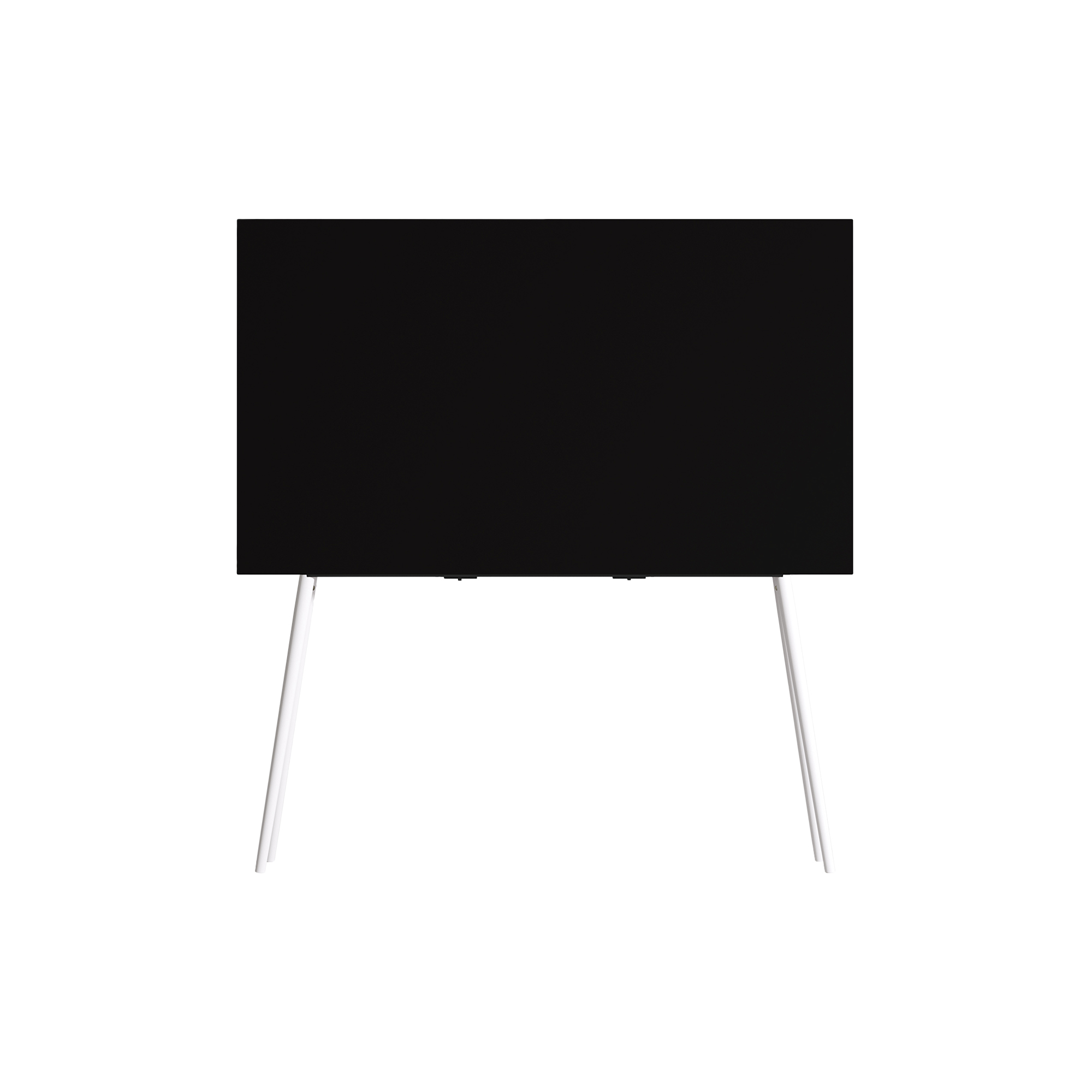 JALG - TV-stativ XL 55''-77'', white - H: 69,5 x L: 134,5 x D: 33 cm.
