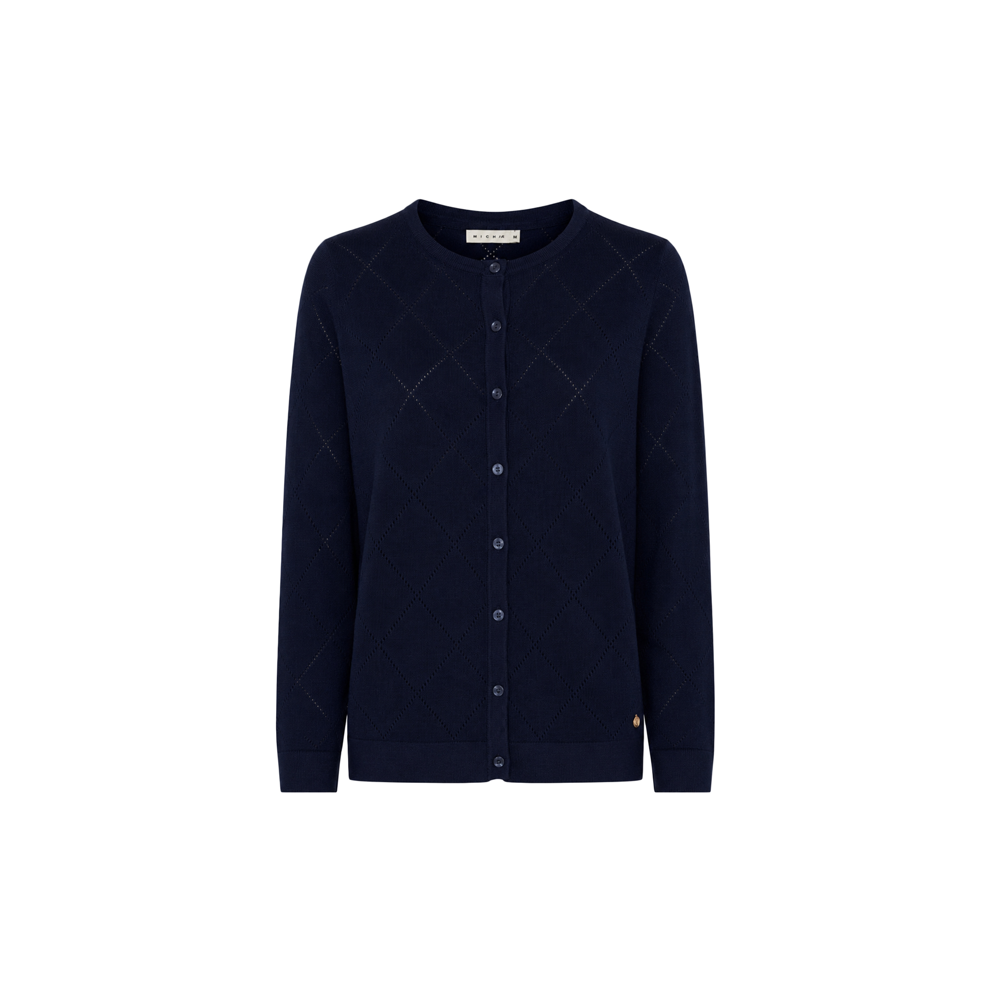 Micha - BBCardigan BBEcoveroAutumnKni, navy - Str. M