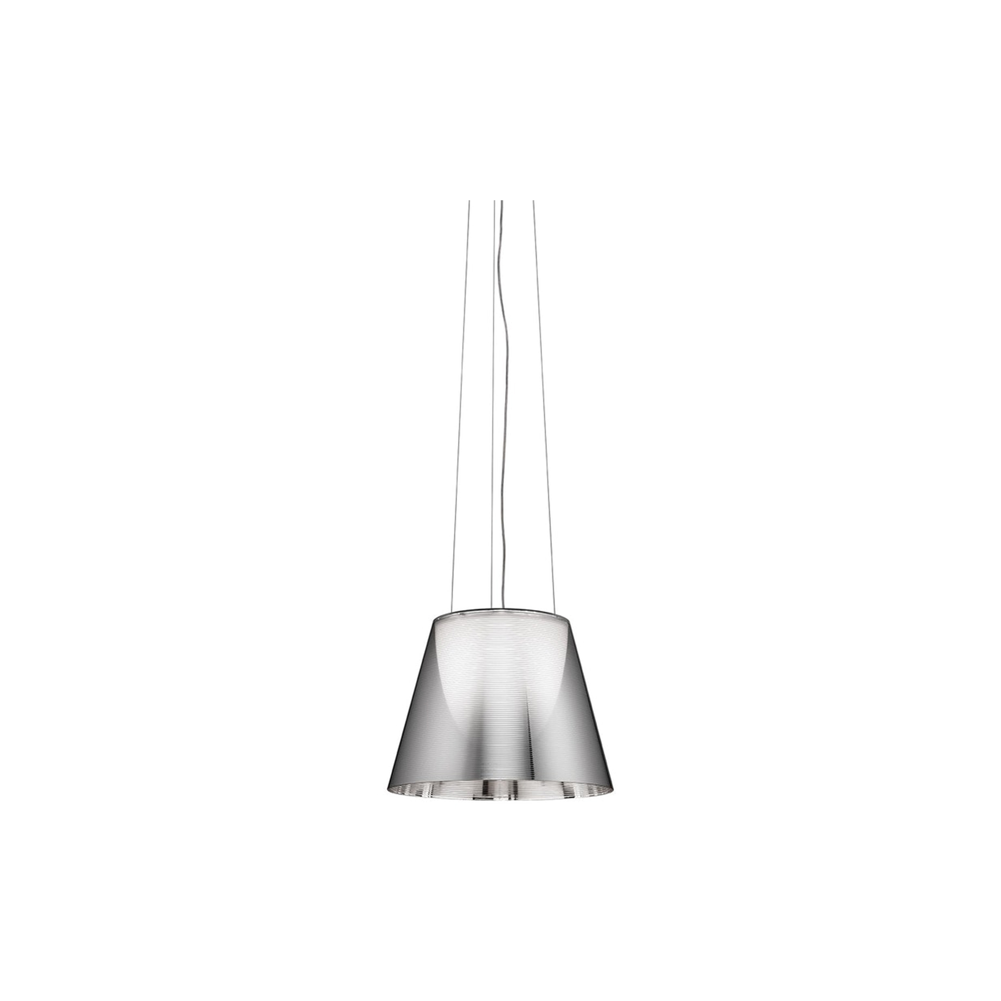 Flos - Ktribe S2 pendel, aluminiseret sølv