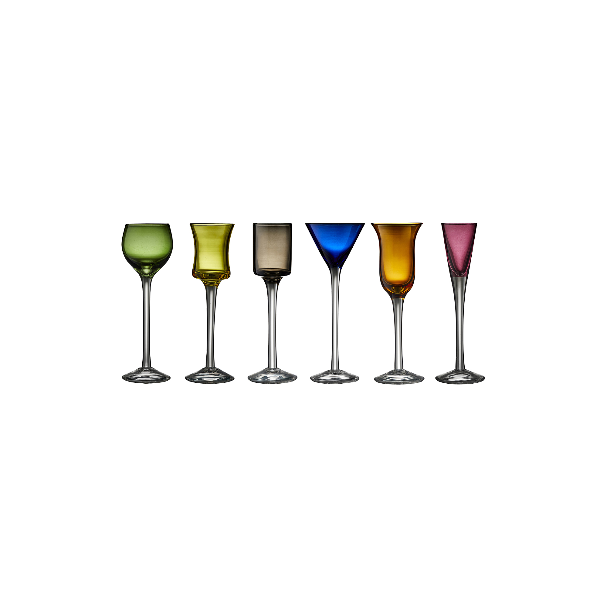 Lyngby Glas - Snapseglas 6 stk.