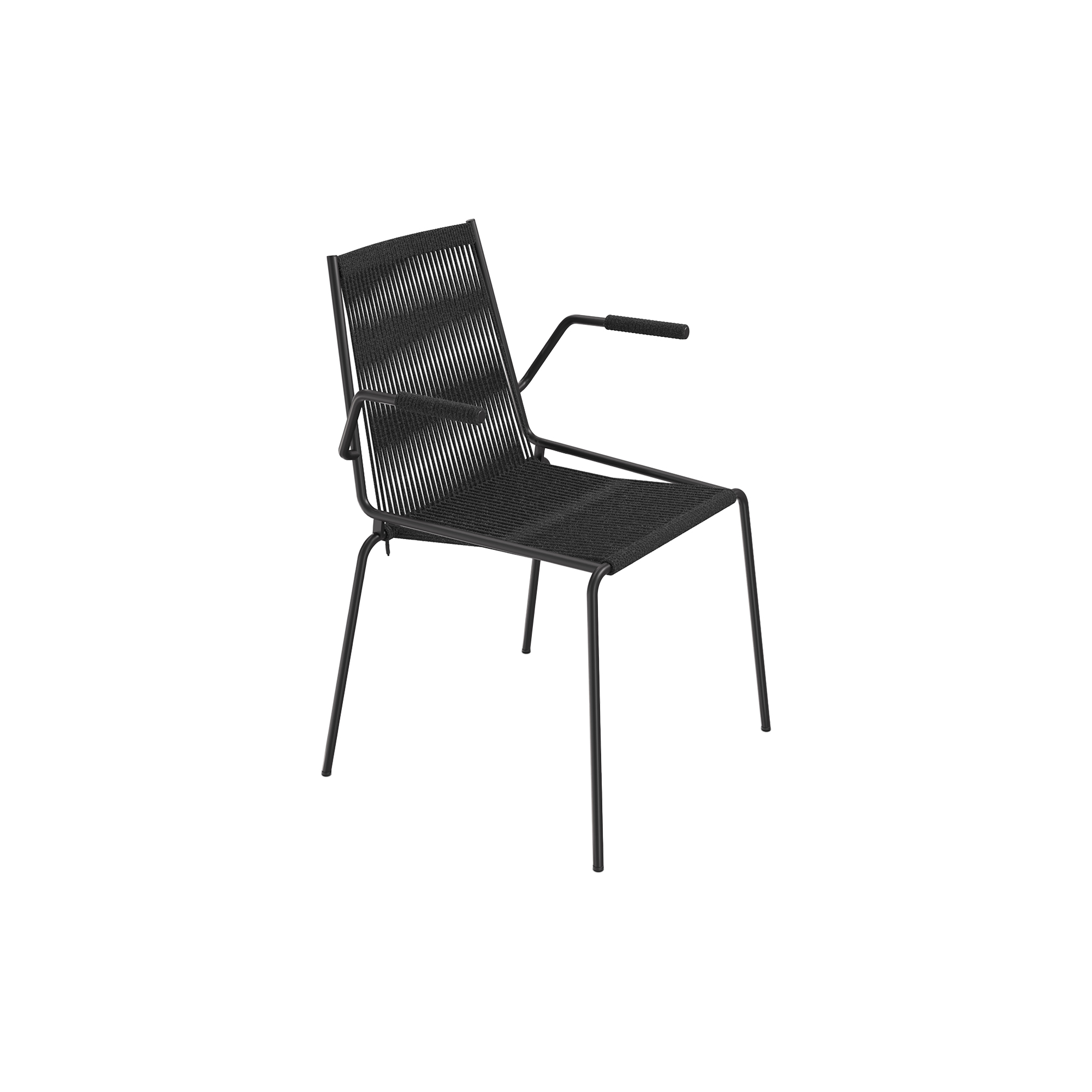 Thorup Copenhagen - Noel Armrest Chair, black/black