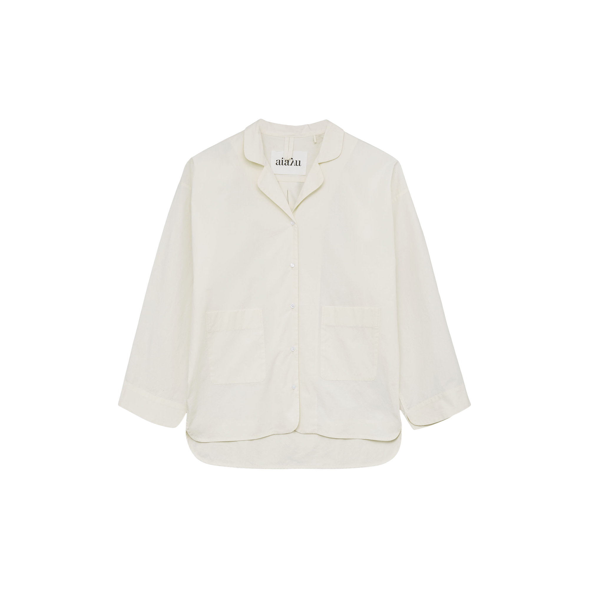Aiayu - Pyjamas Shirt, pure ecru - Str. XS