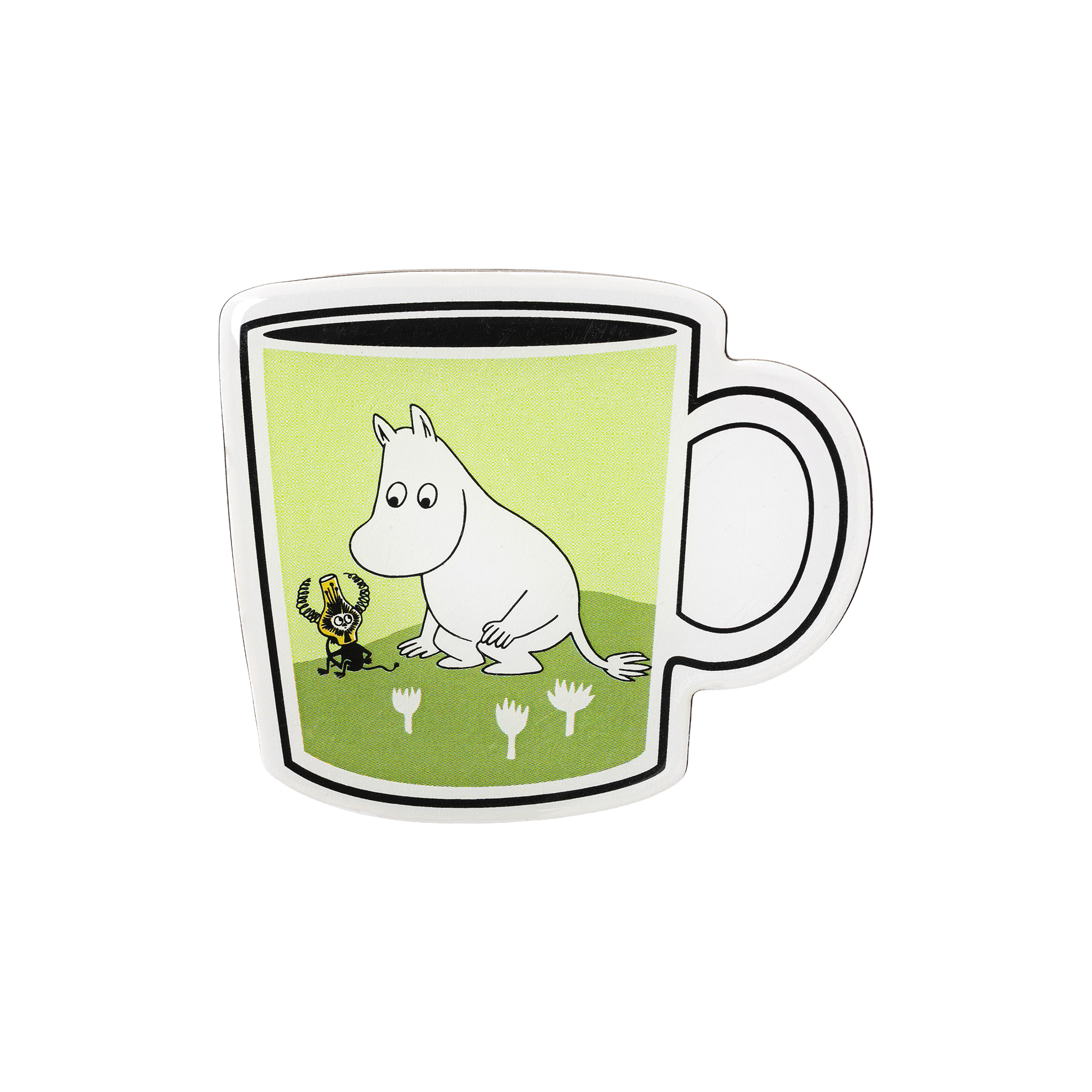 Moomin Arabia - Mumi magnet Mumitrold, Snorkfrøken