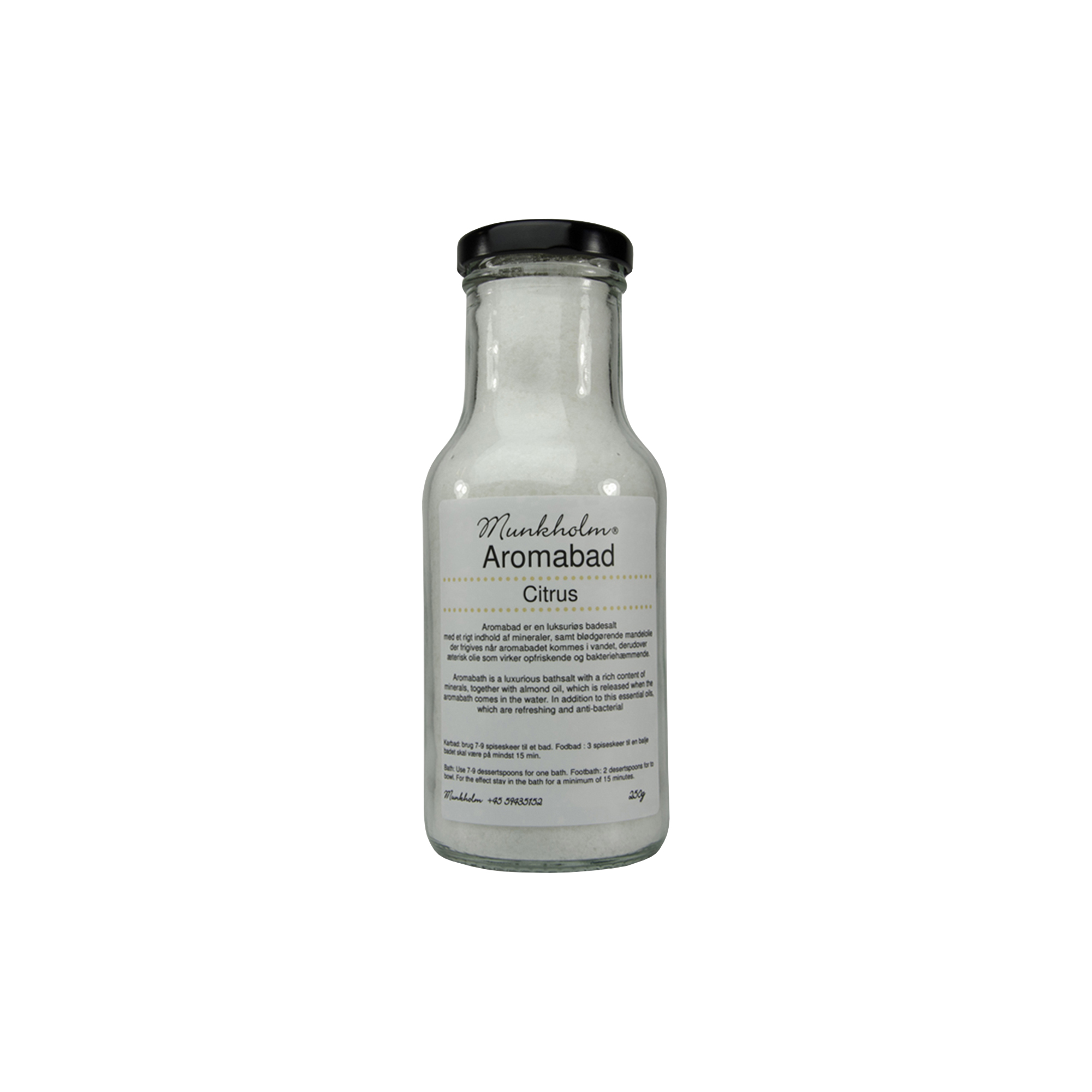Munkholm - Aromabad badesalt, citrus