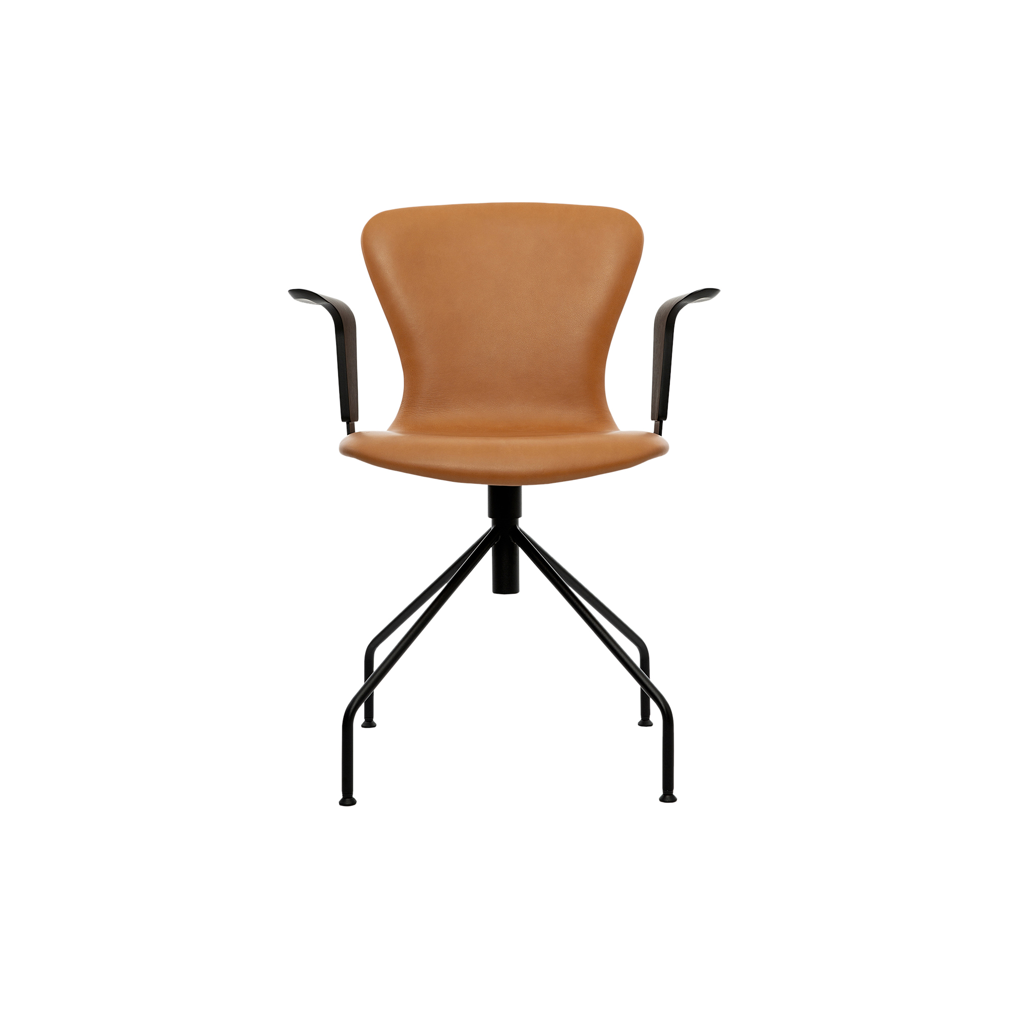 Bruunmunch Furniture - PLAY Armchair Swing spisebordsstol, cognac, PLAYchair