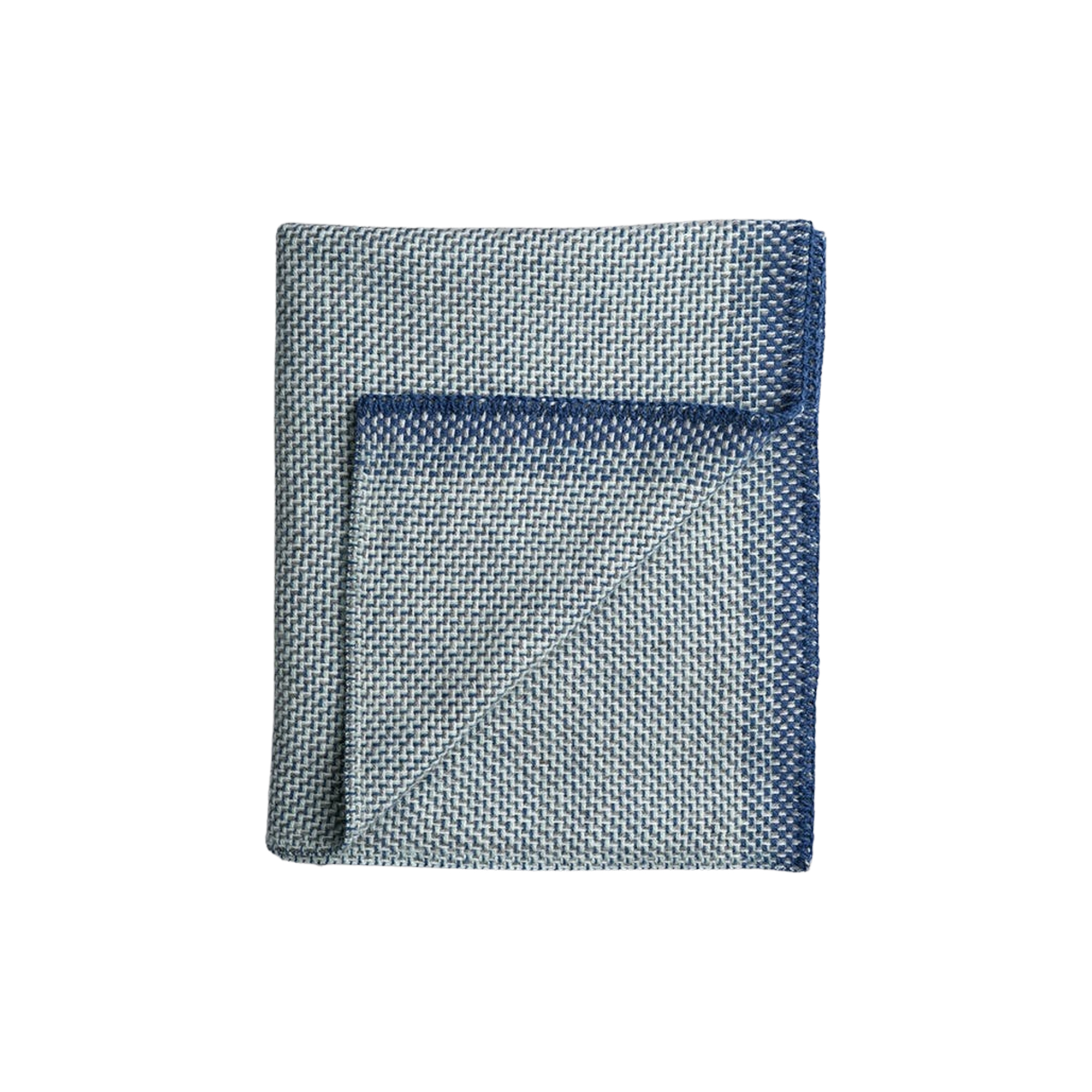 Røros Tweed - UNA Half Size Throw, blue