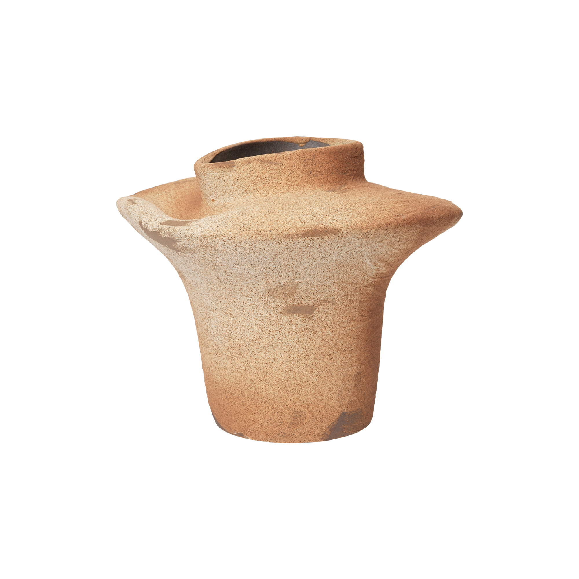 Ferm Living - Evio Vase, burnt umber