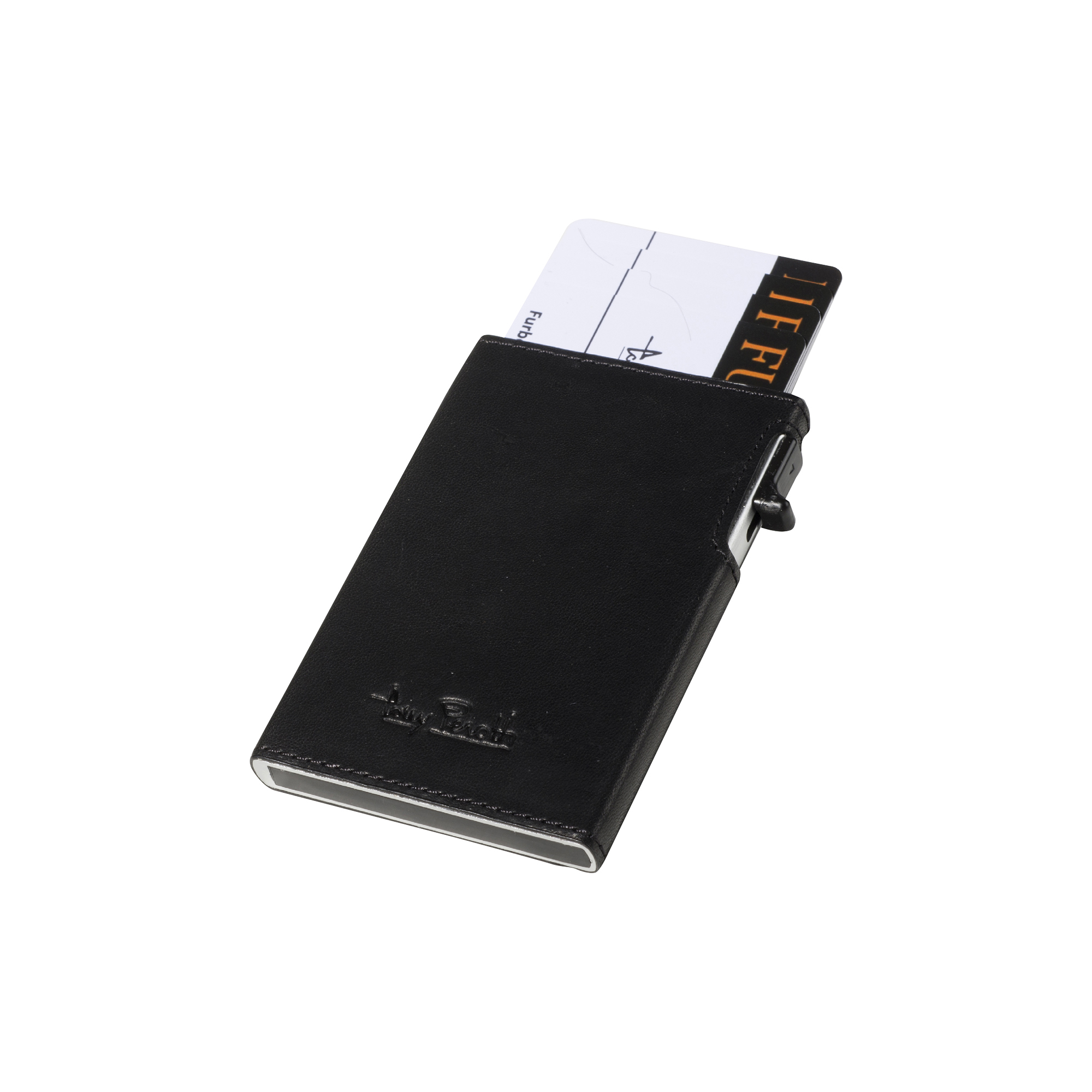 Tony Perotti - Furbo Slim Cardholder, black - 6.5x9.7x1.10 cm