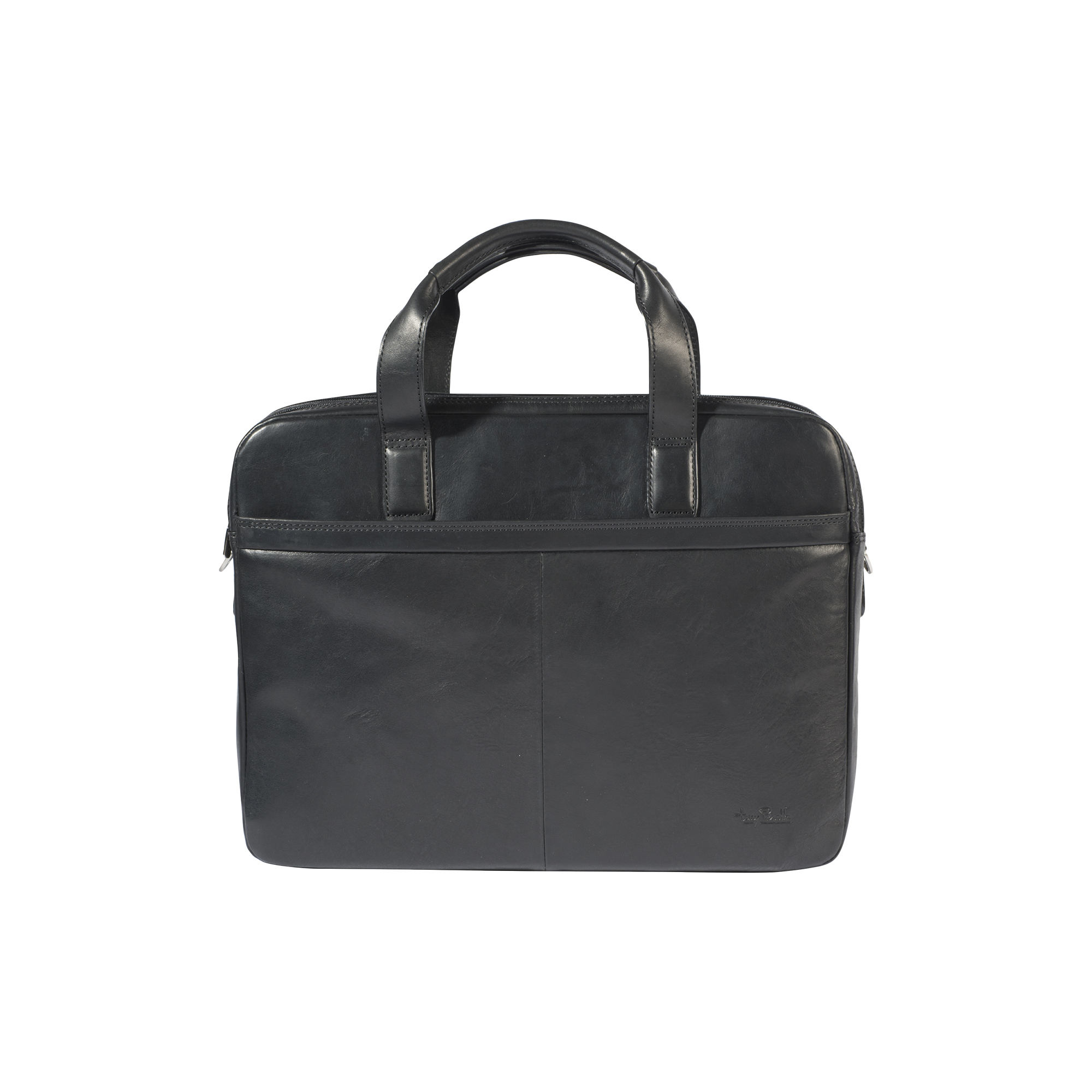 Tony Perotti - 2 Compartment Laptop Briefcase, black