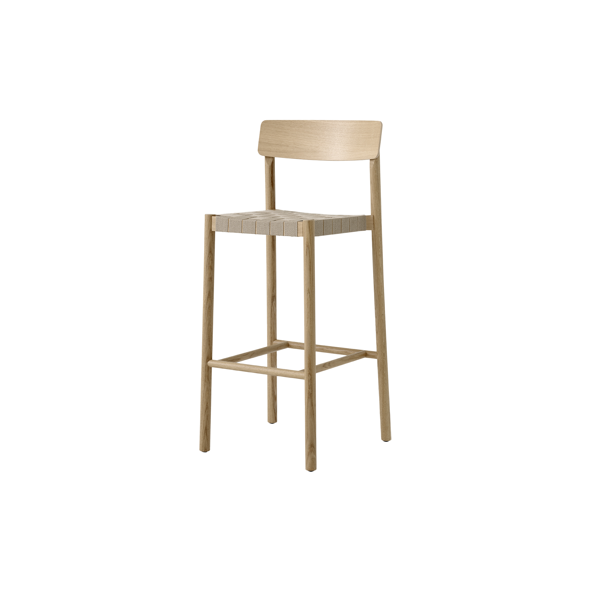 &Tradition - Betty TK15 Bar Chair, lacquered oak/natural
