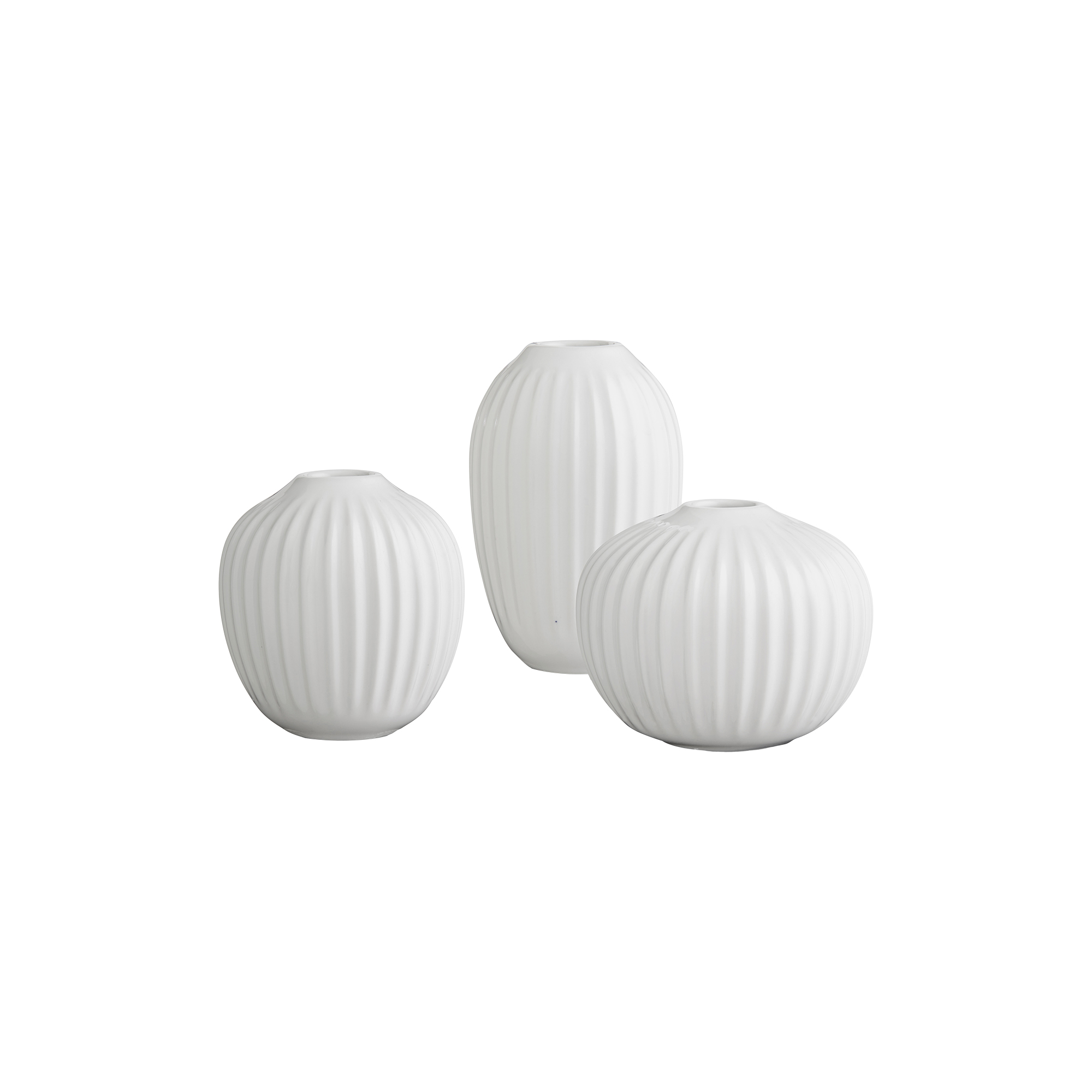 Kähler - Hammershøi vase miniature 3 stk