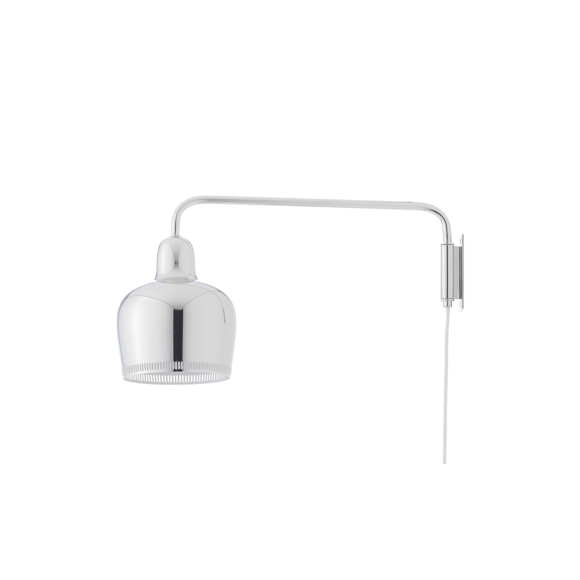 Artek - Wall Light A330S Golden Bell, chrome