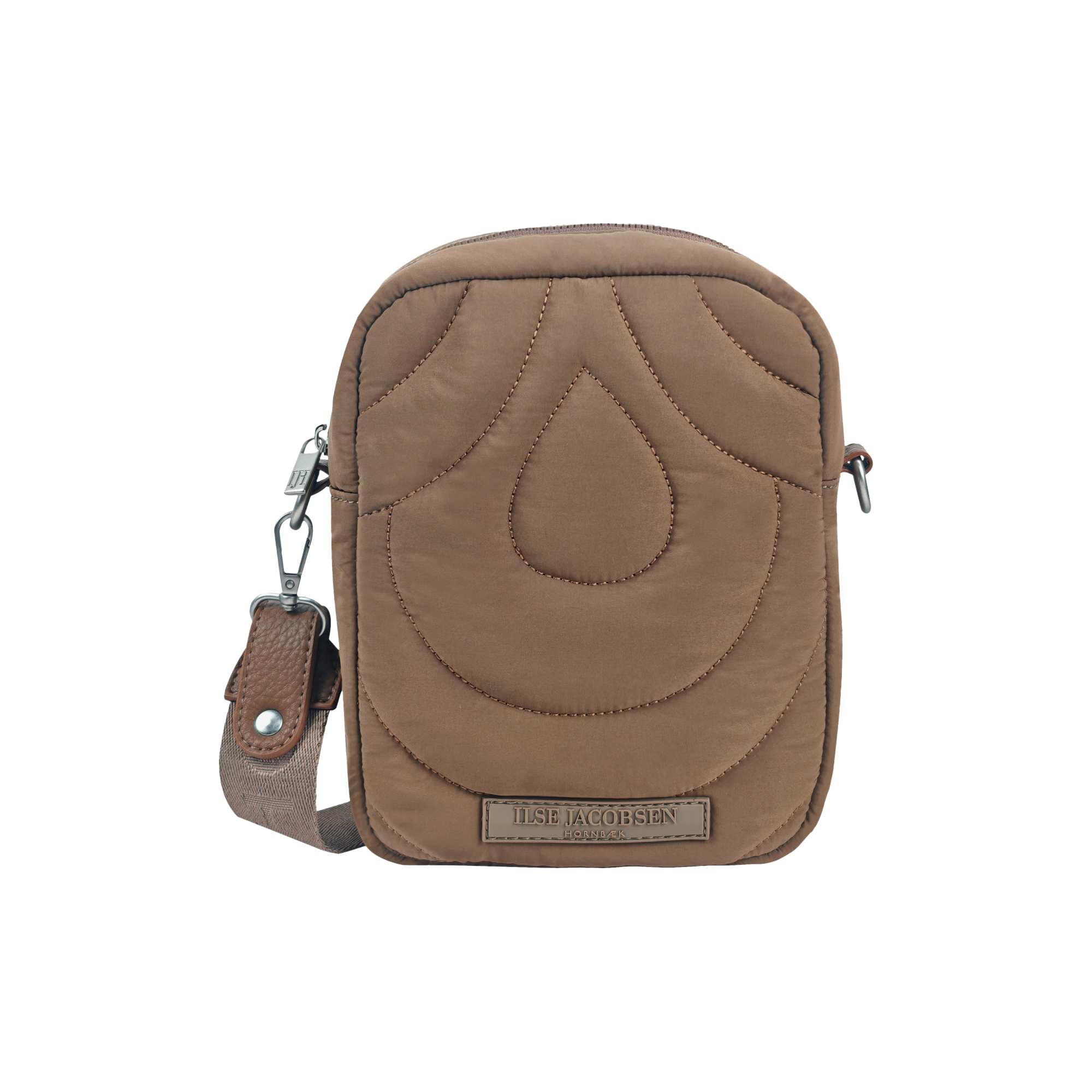 Ilse Jacobsen Hornbæk - Small Quilted Crossbody Bag, sepia tint