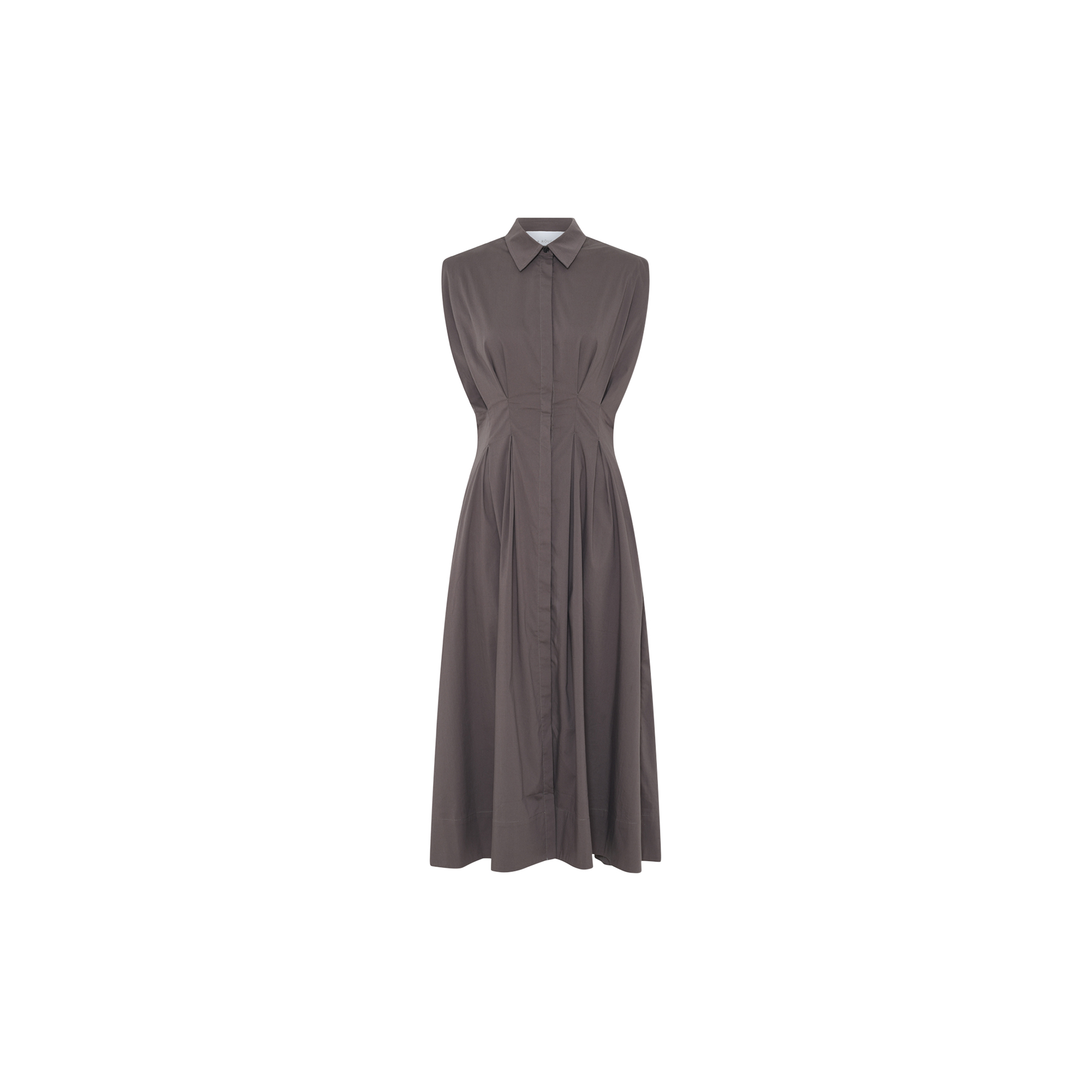 LA RŌUGE - Vilma Dress, brown - Str. M-L