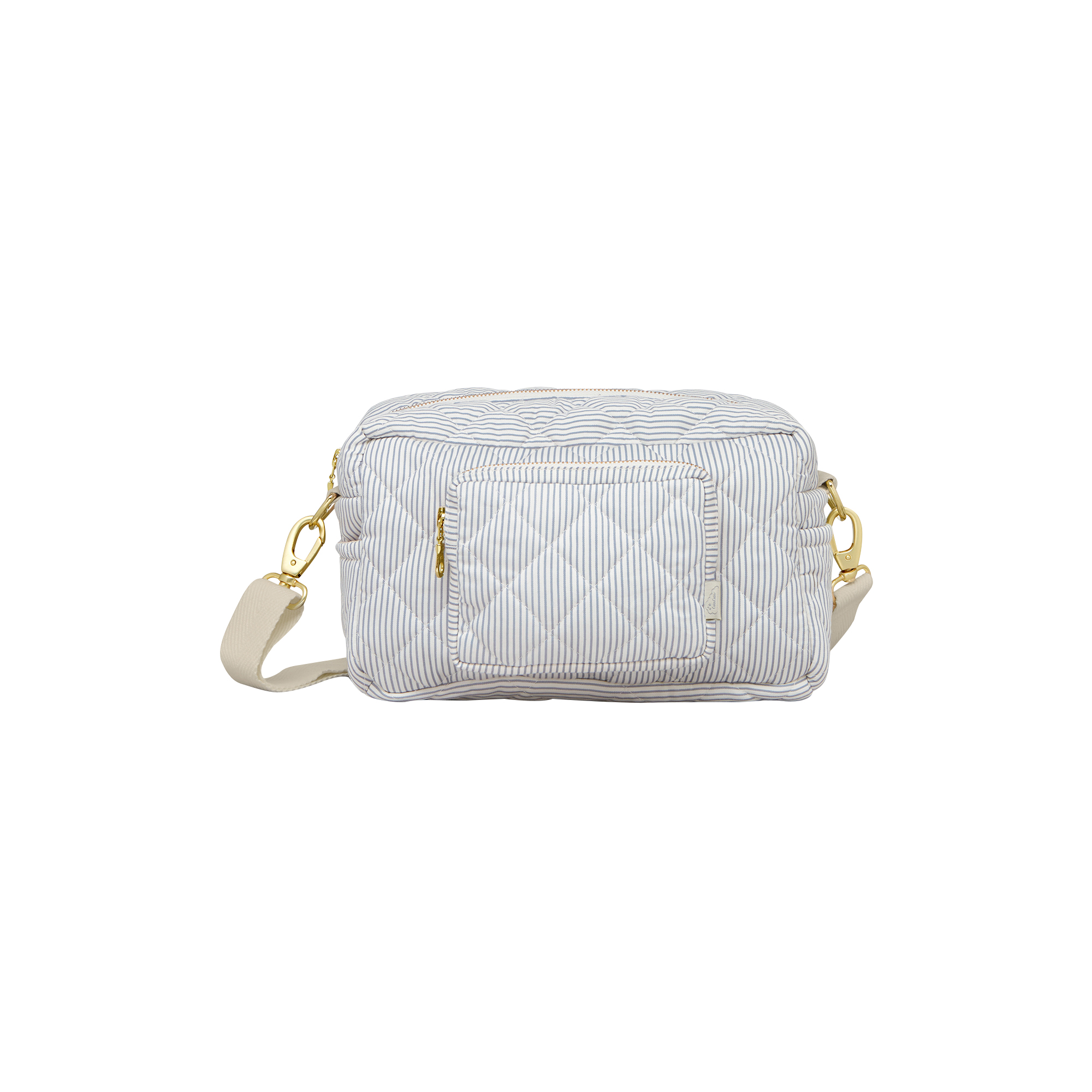 Cam Cam Copenhagen - Lille pusletaske, classic stripes blue
