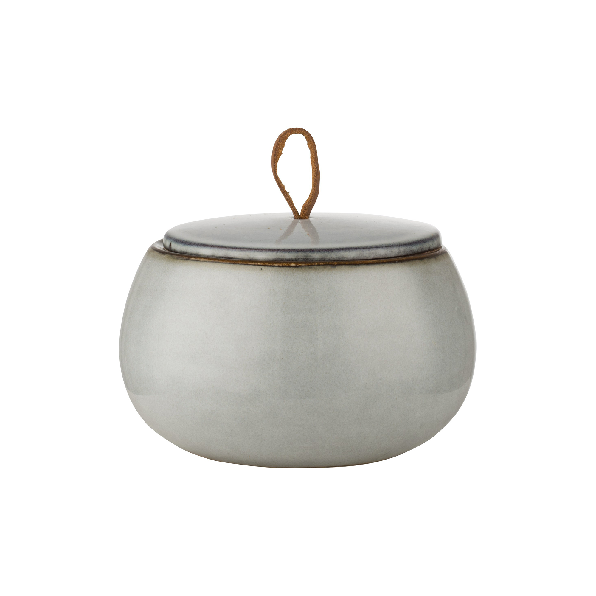 Lene Bjerre - Amera krukke, grå - H7.5 cm