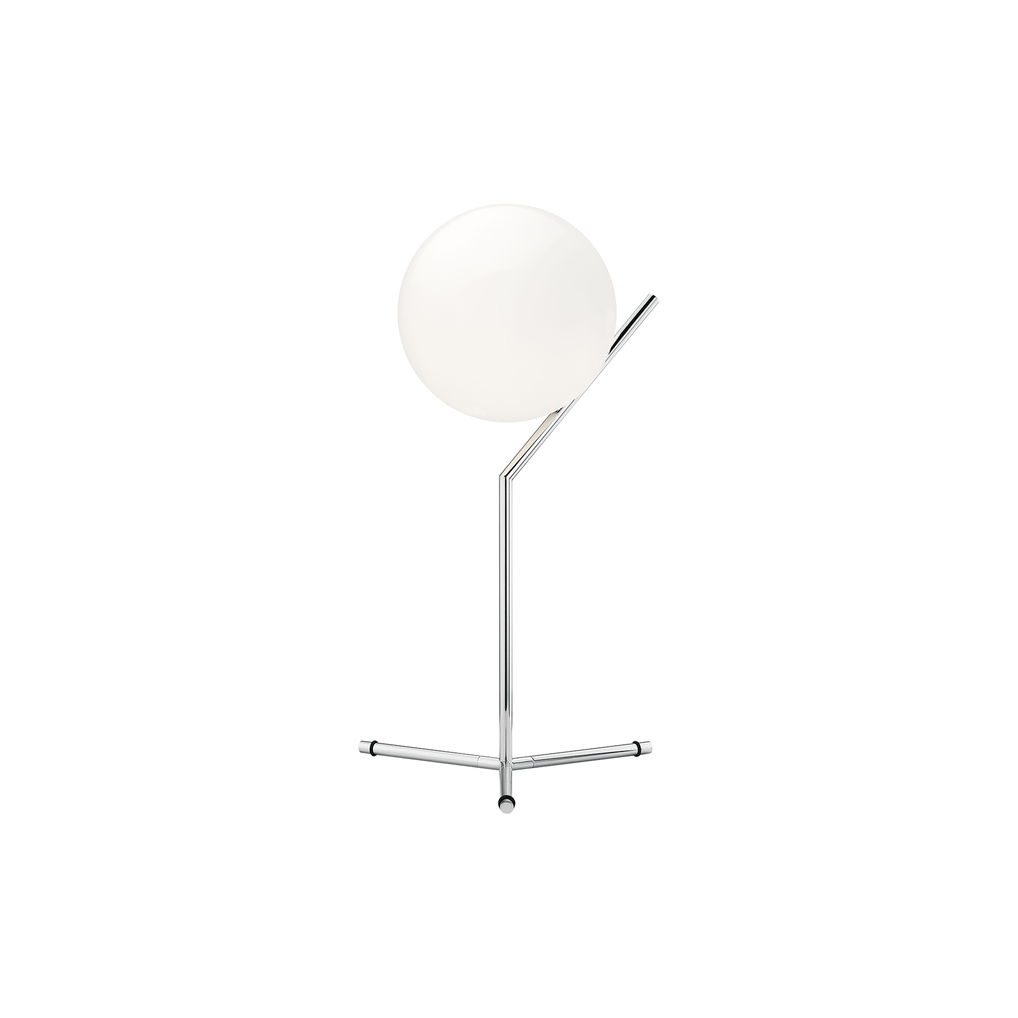 Flos - Flos IC T1 høj bordlampe, krom - 32x53x dia.: 20 cm.