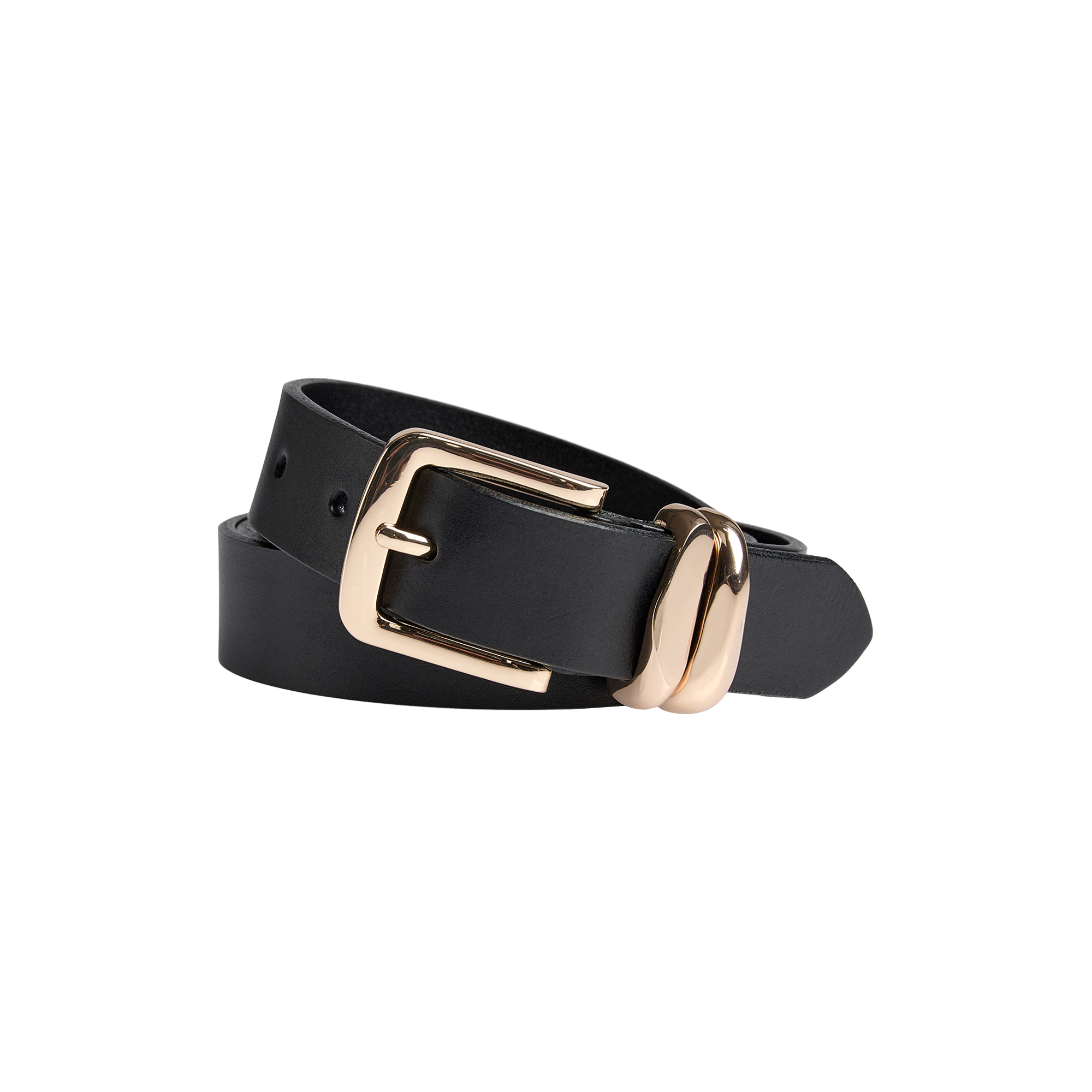 Markberg - AdleyMBG Belt, black w/gold - 85
