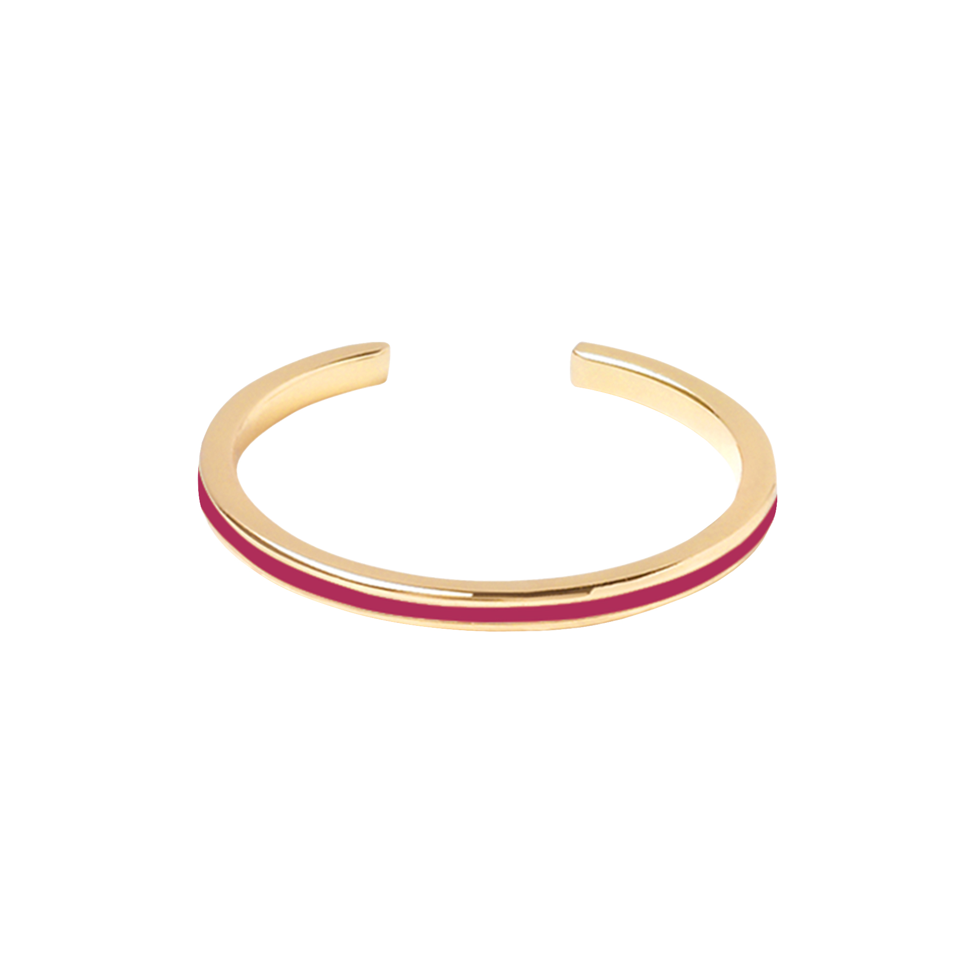 bangle up - Mini Bangle Ring, raspberry
