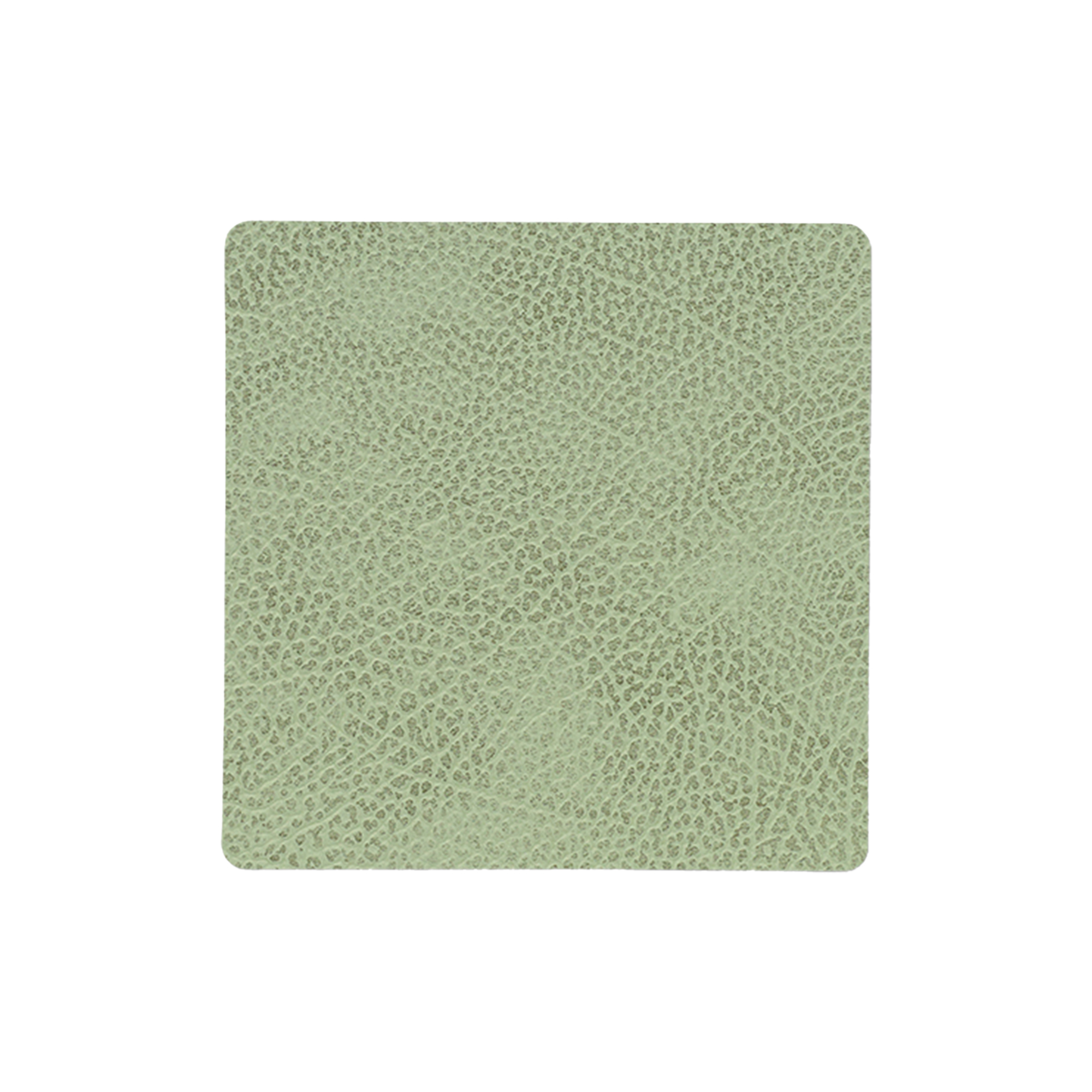 LIND DNA - Hippo glasbrik Square, olive green