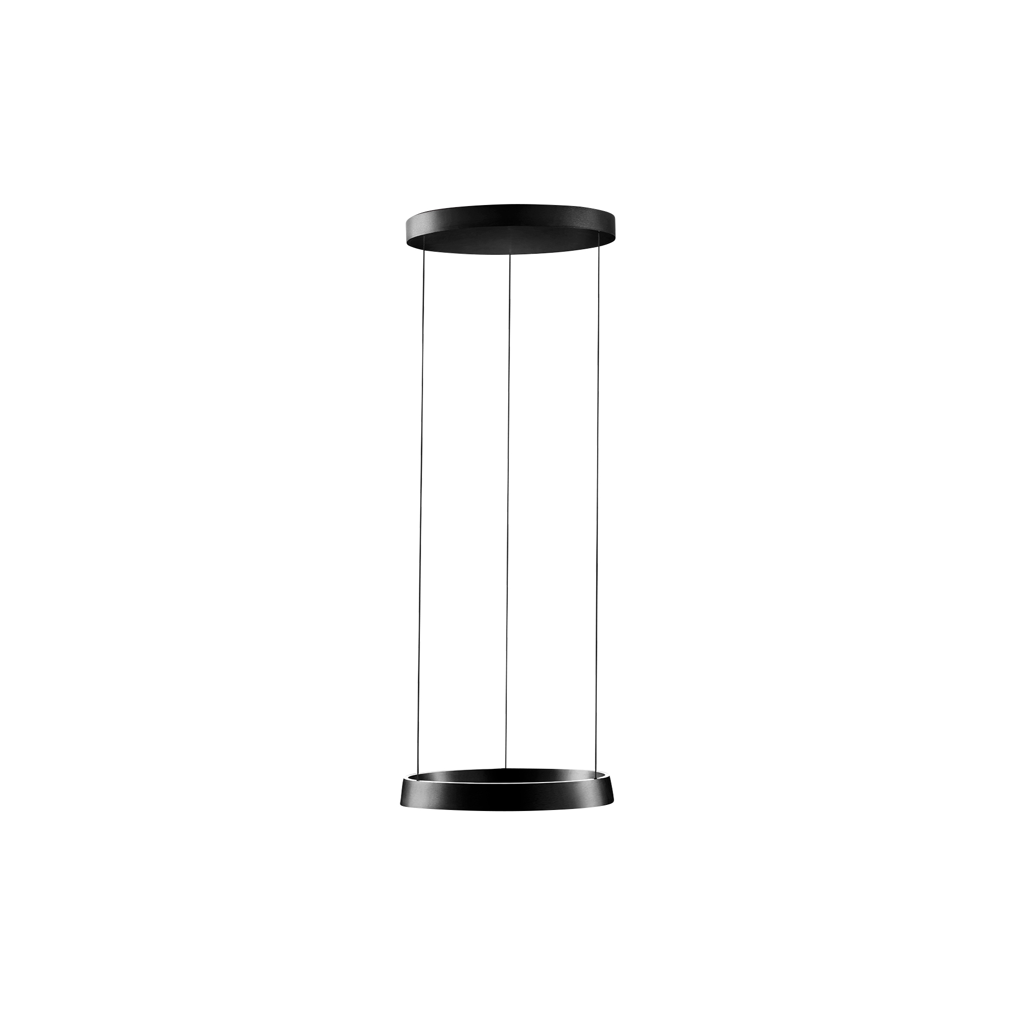 LIGHT-POINT - EDGE ROUND pendel, carbon black