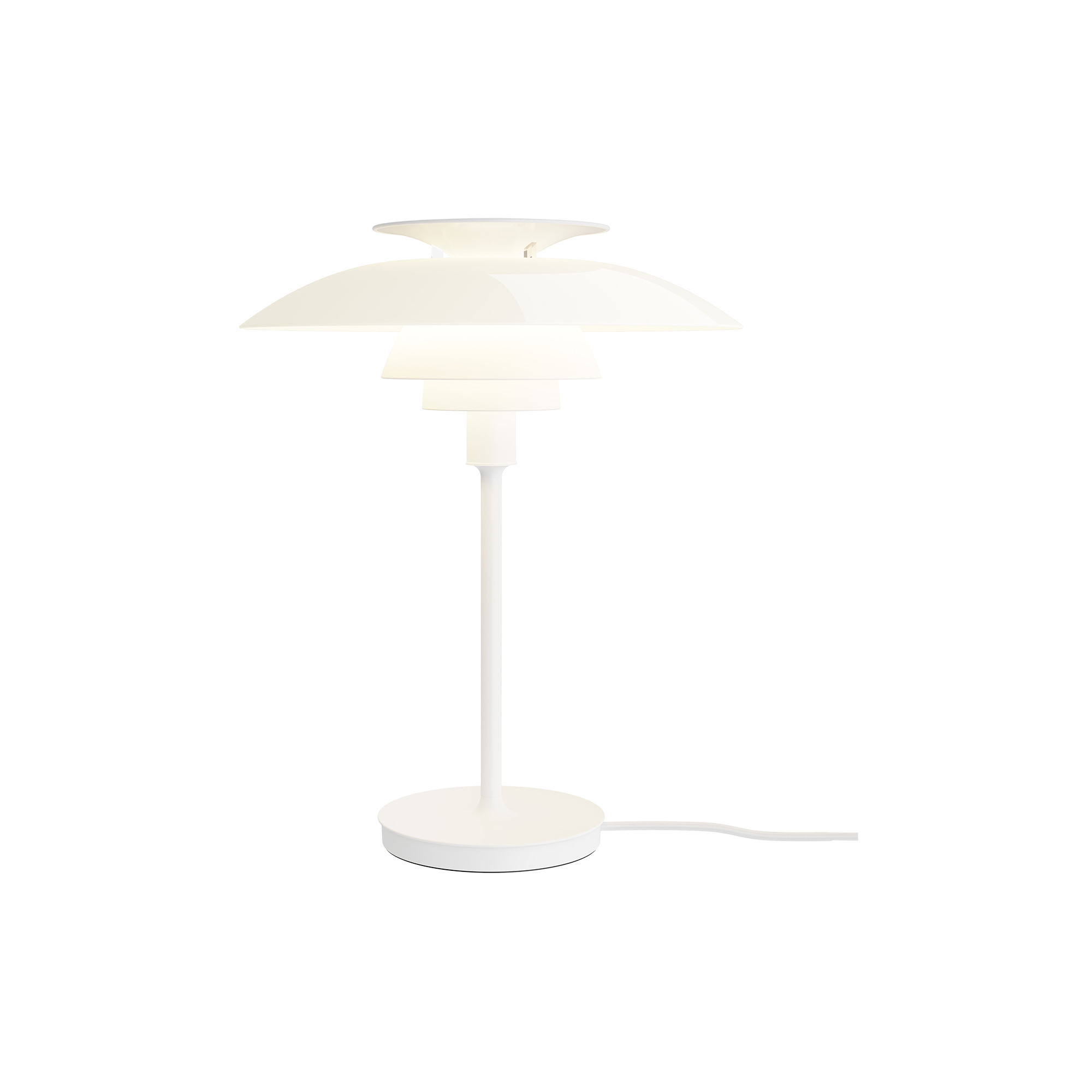 Louis Poulsen - PH 80 bordlampe, opal white/white