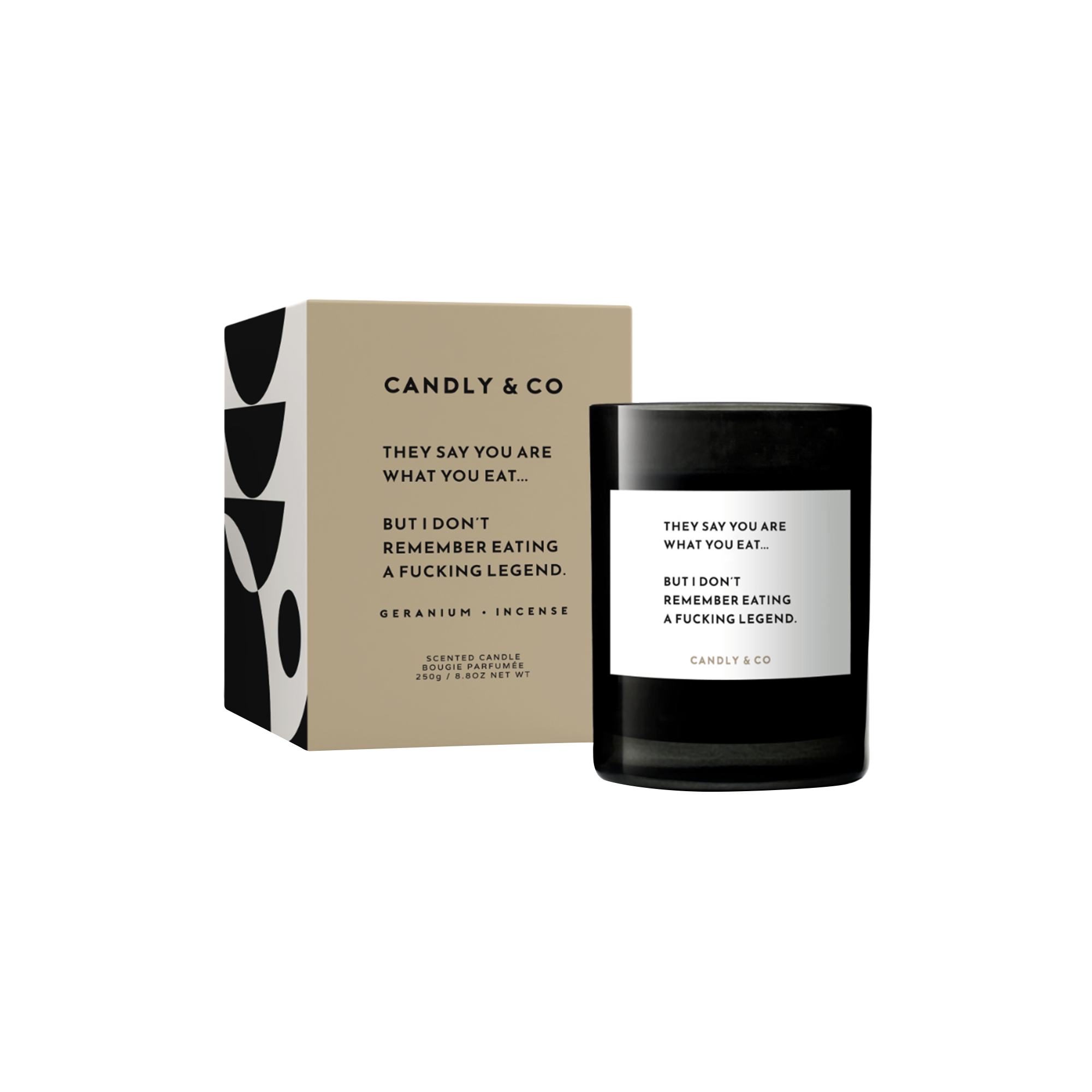 Candly & Co - No. 1 Candle, They say you are what you eat