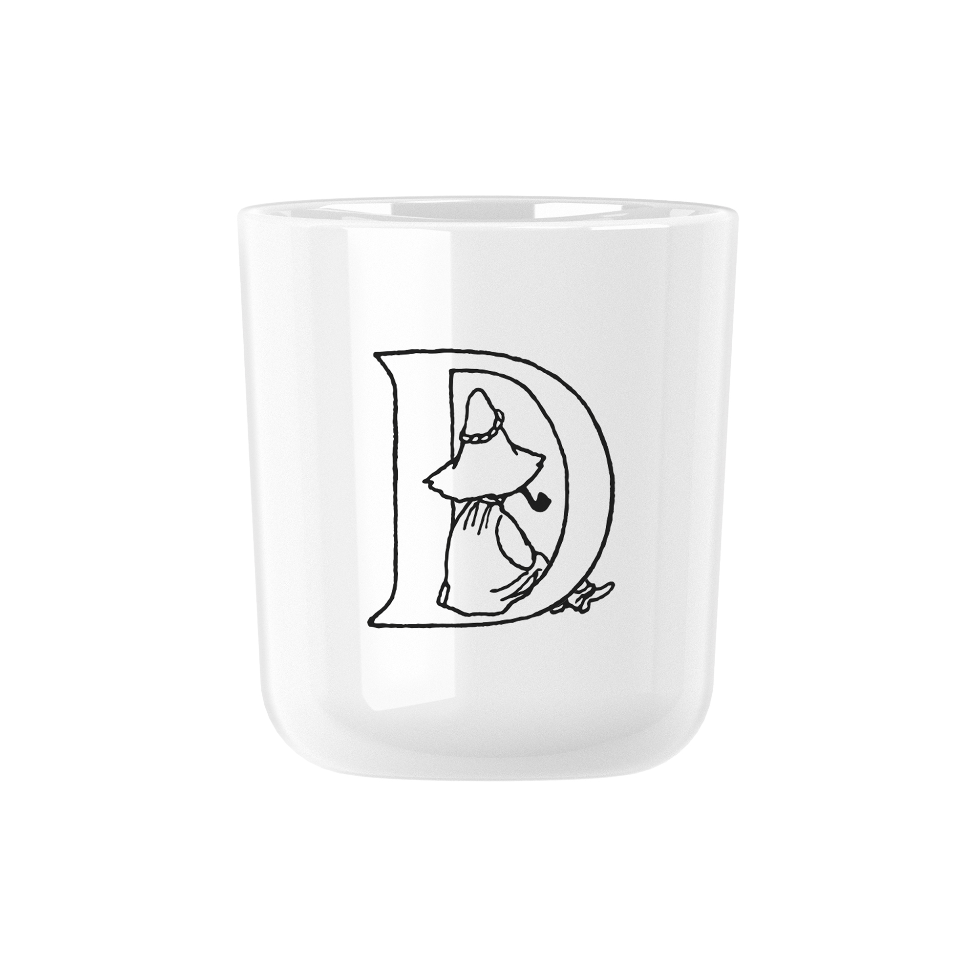 RIG-TIG - Moomin ABC kop D, moomin white - D