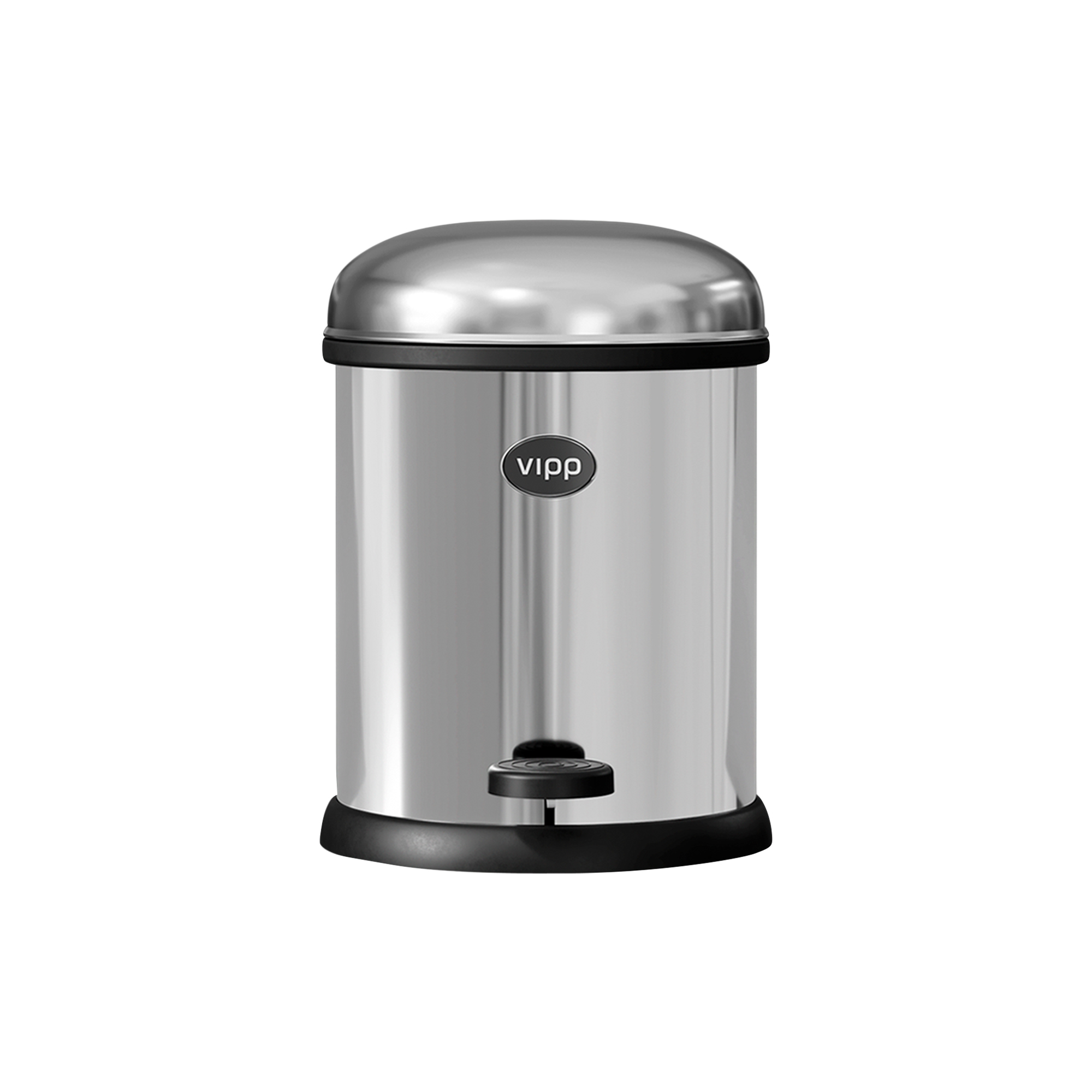 Vipp - VIPP12 pedalspand, stainless steel