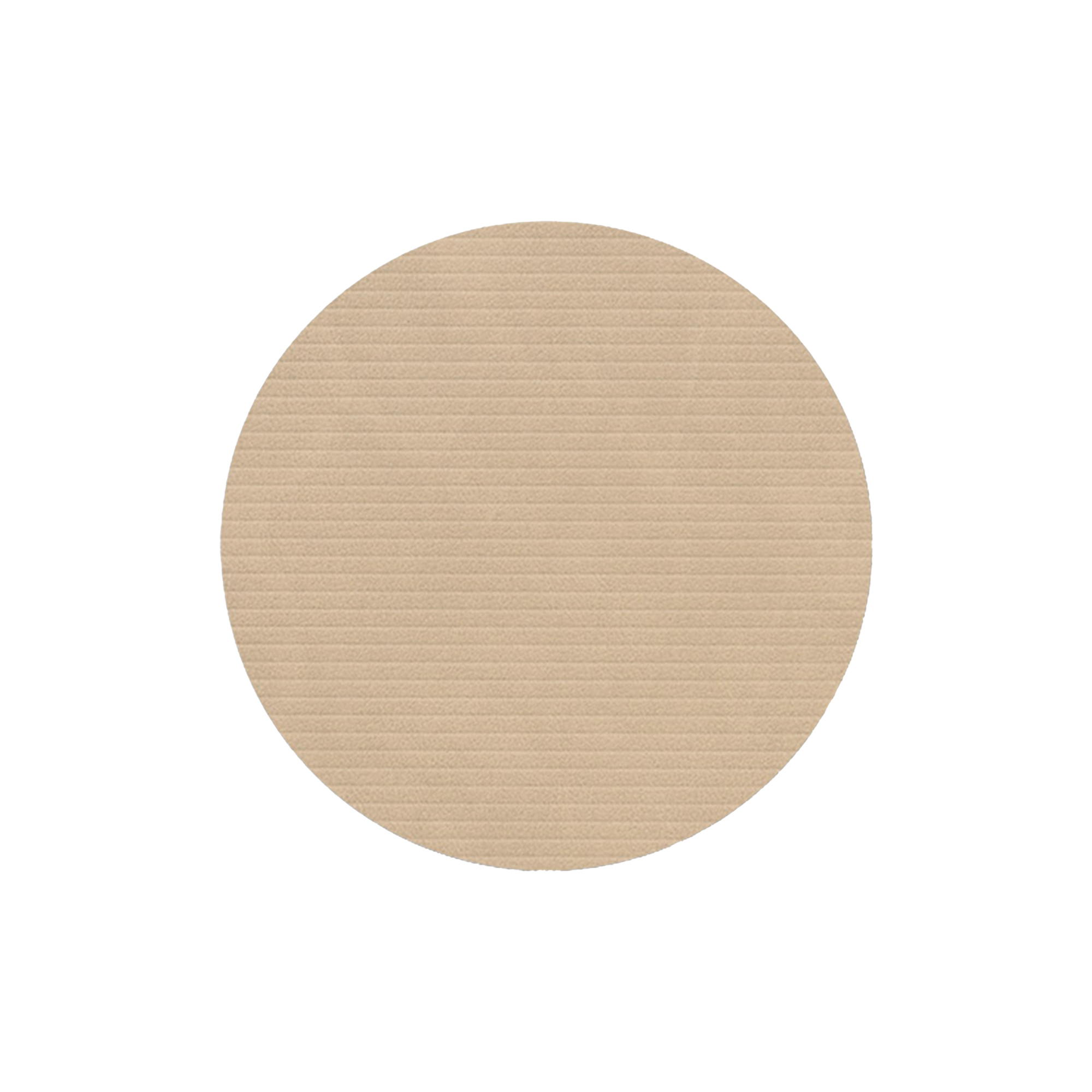 LIND DNA - Corduroy glasbrik Circle, sand