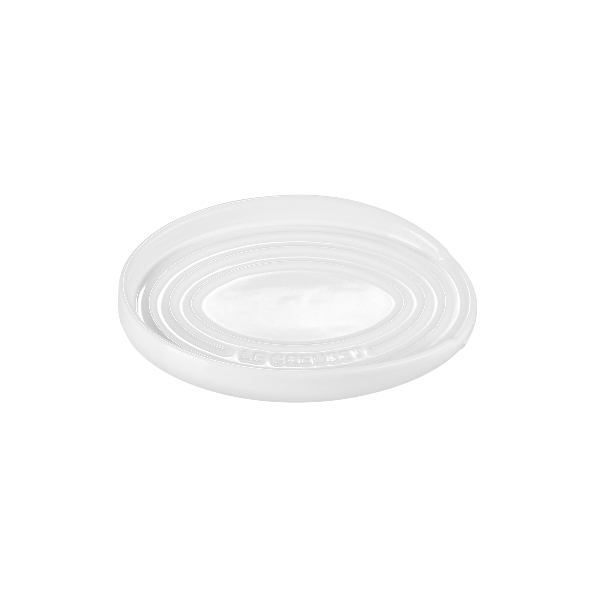 Le Creuset - Oval grydeskeholder, white